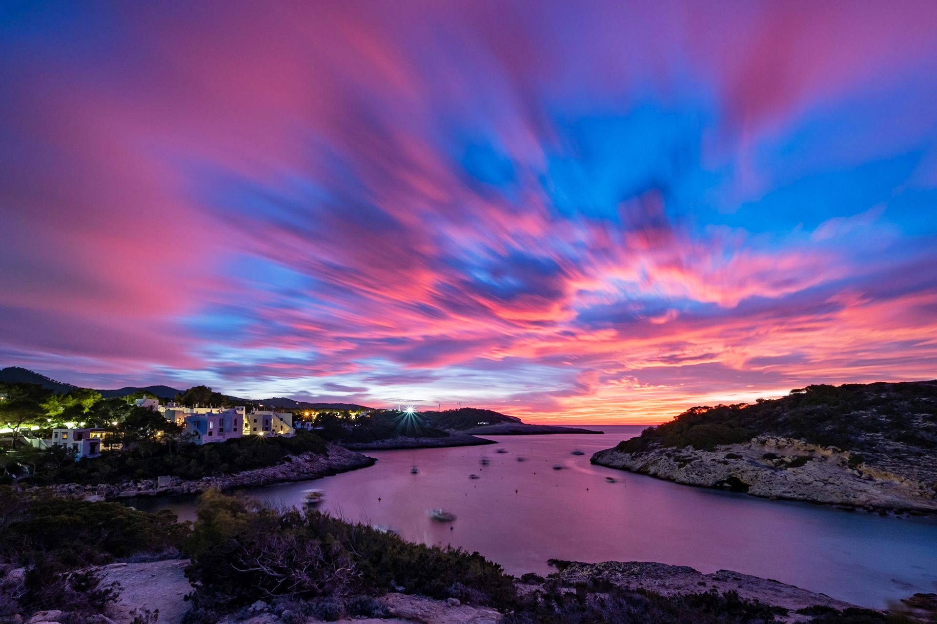 Sunset at Portinatx, Ibiza