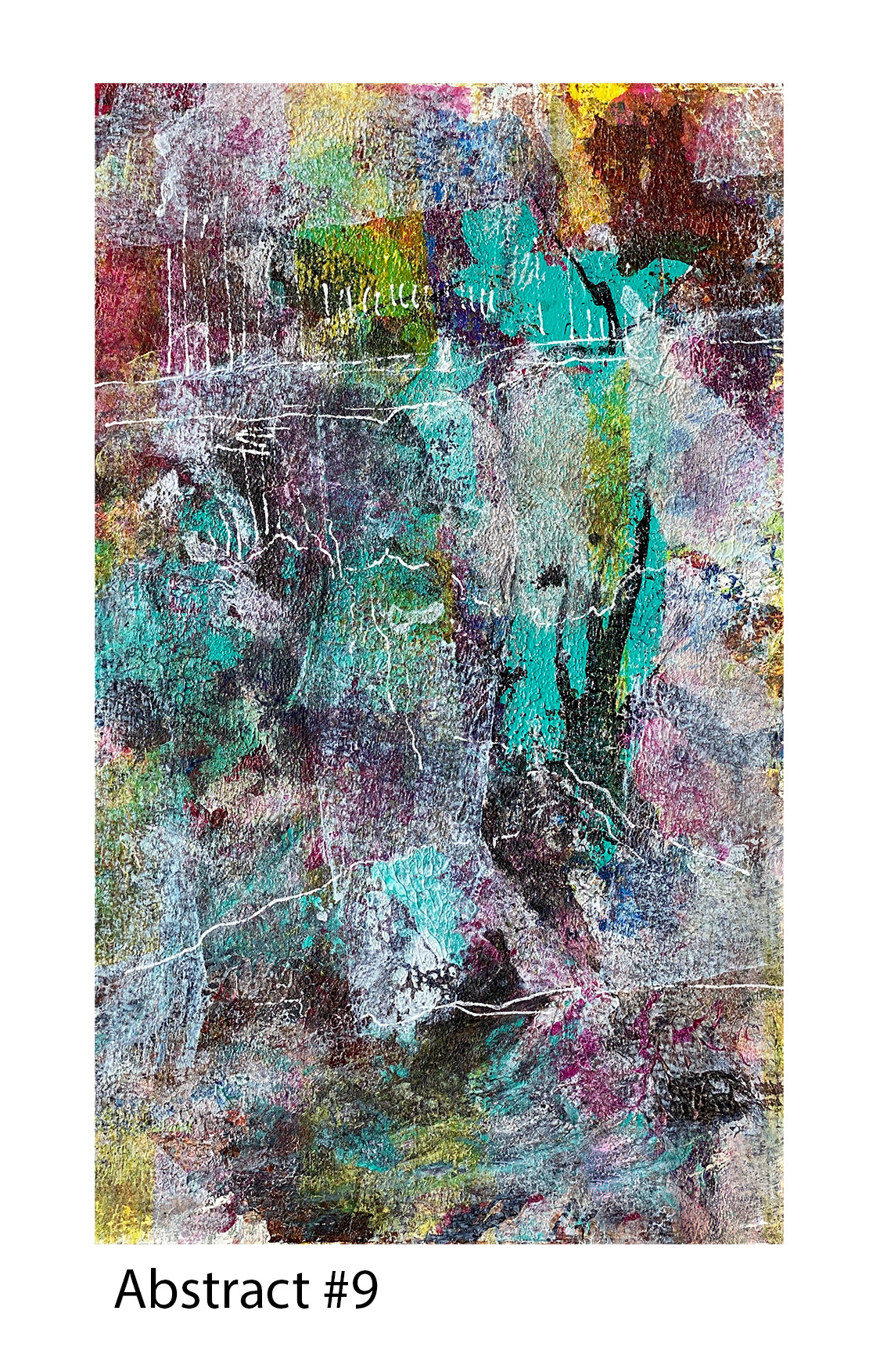 Acrylic on Paper, 5"x8", 2020, Available