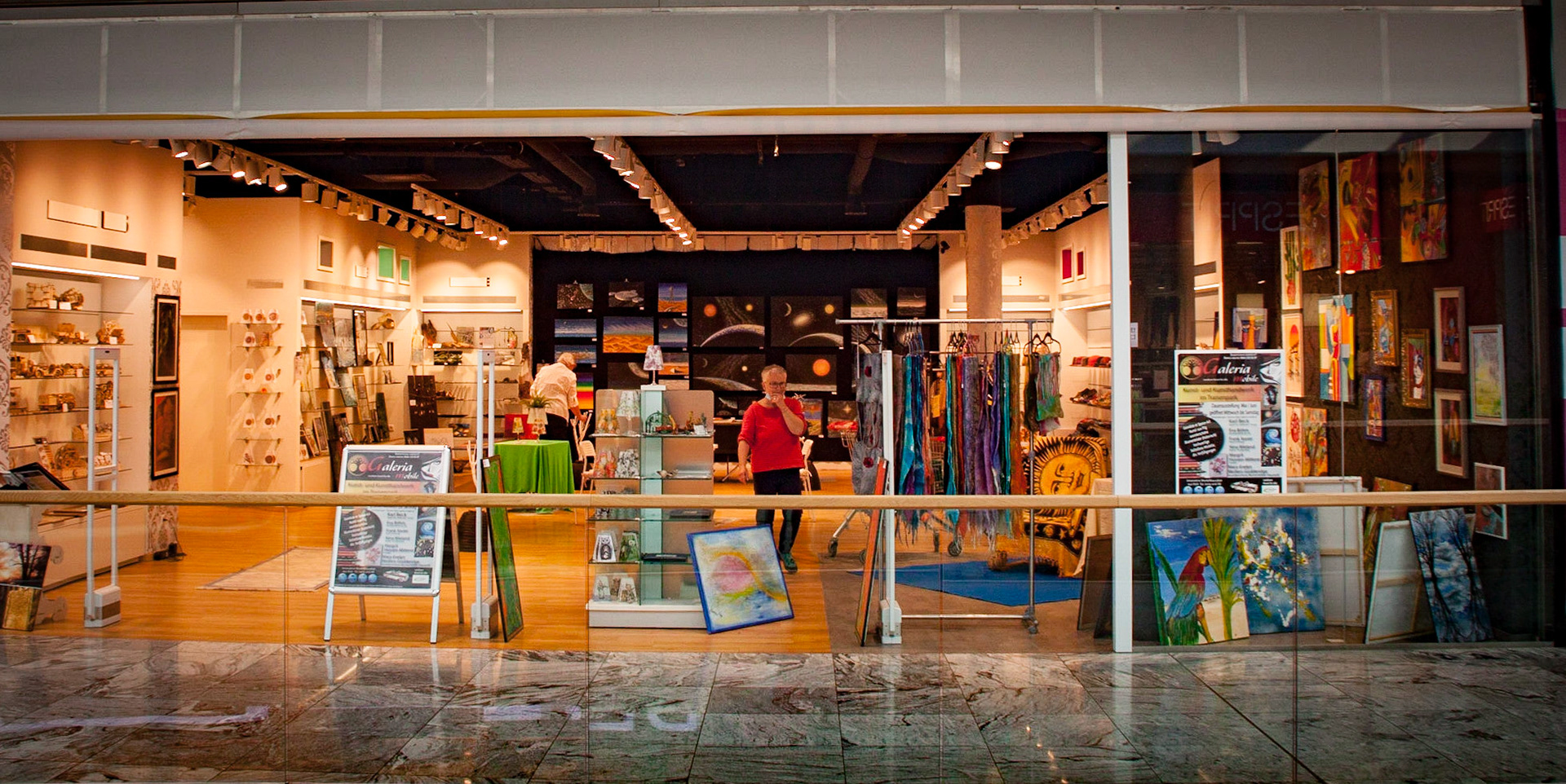 Bilder vom Pre-Opening der Galeria mobile im Trasienpark: 6. Mai 2020