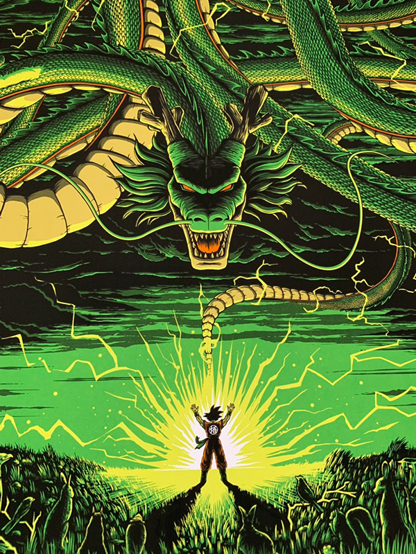 Sam Mayle Dragon Ball Z Poster