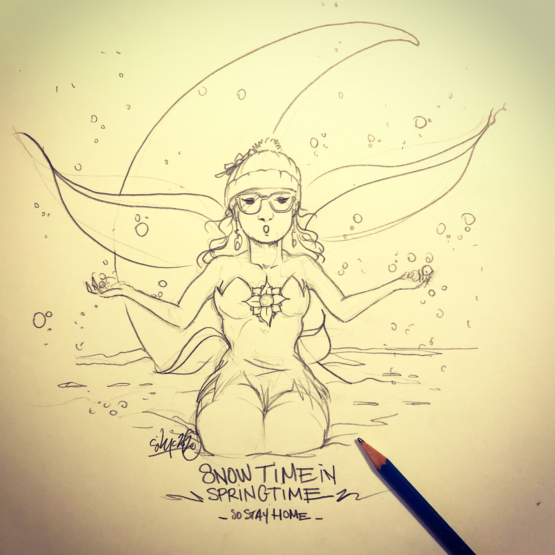 Les Fées confinement by SIKIC