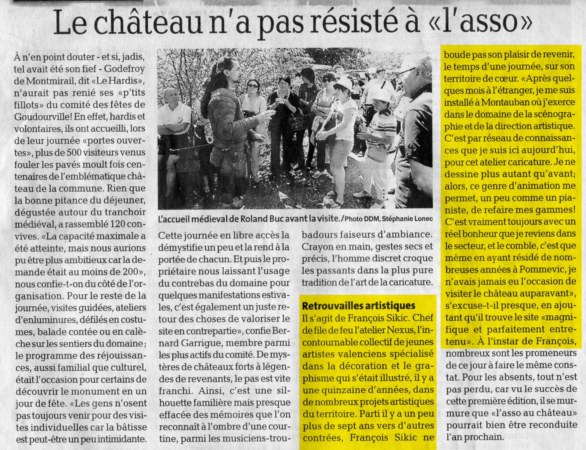 SIKIC Article de Presse
