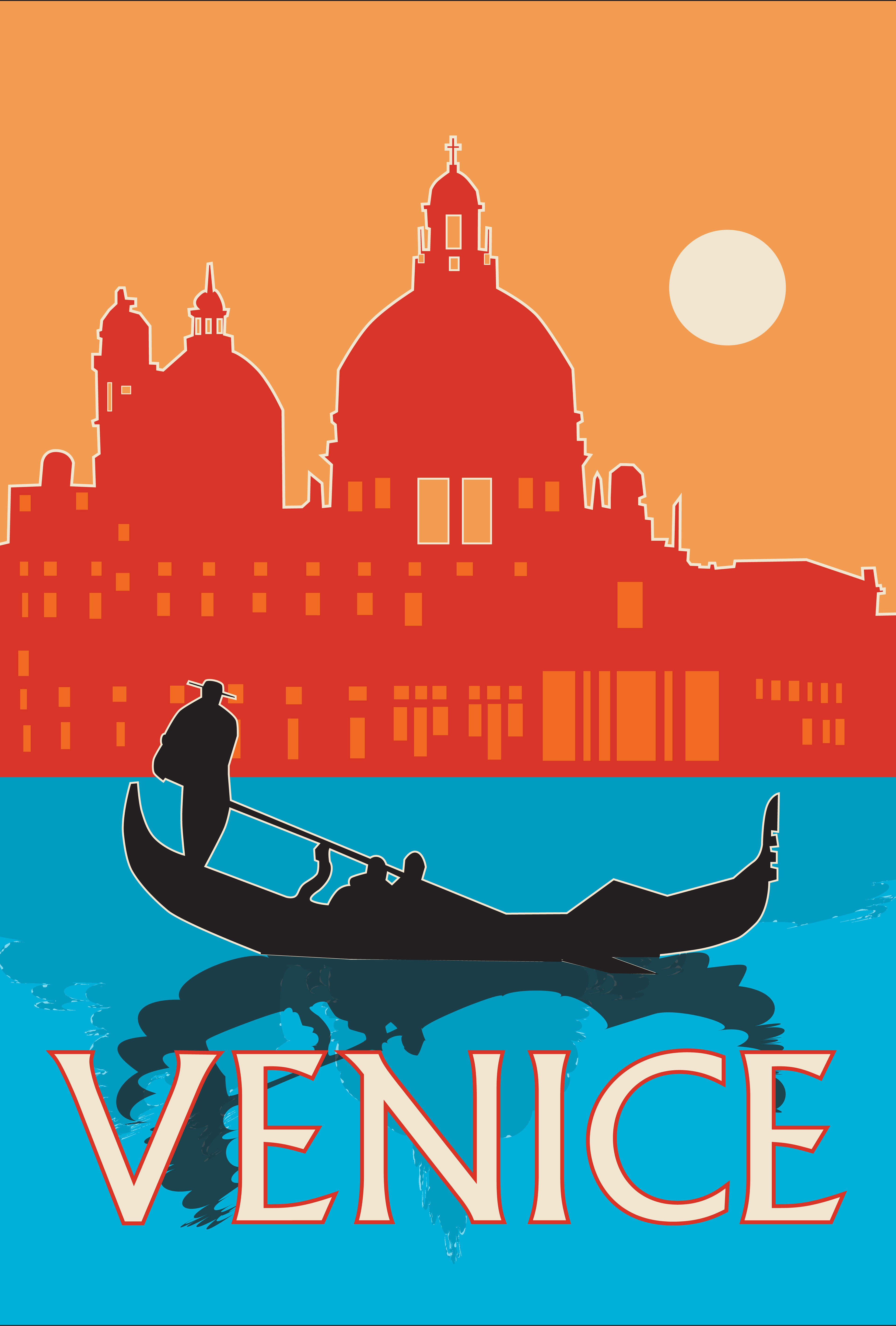 Joseph DeSouza - Vintage Style Travel Posters