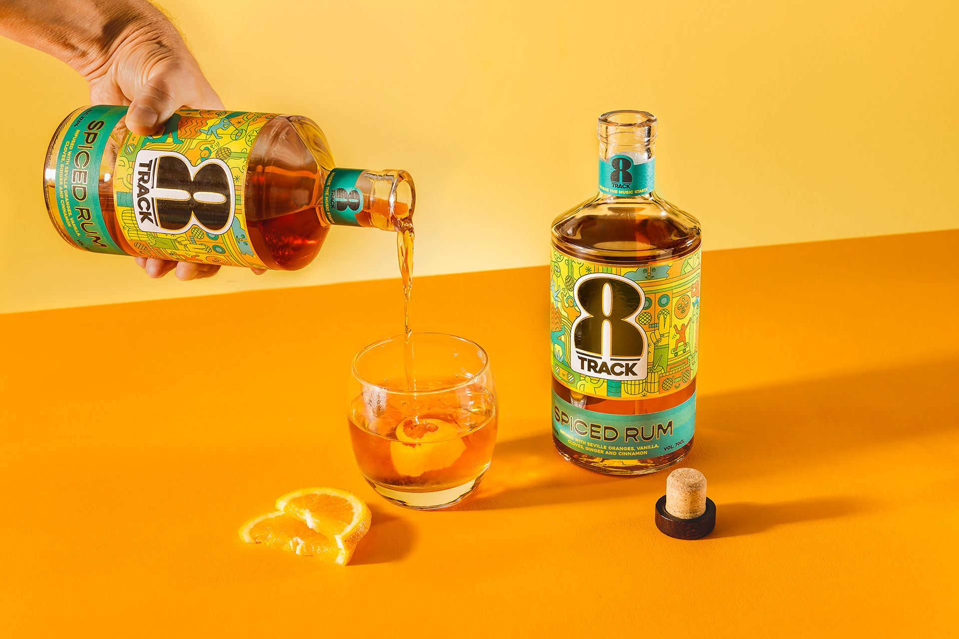 8 Track Spiced Rum - Occasion