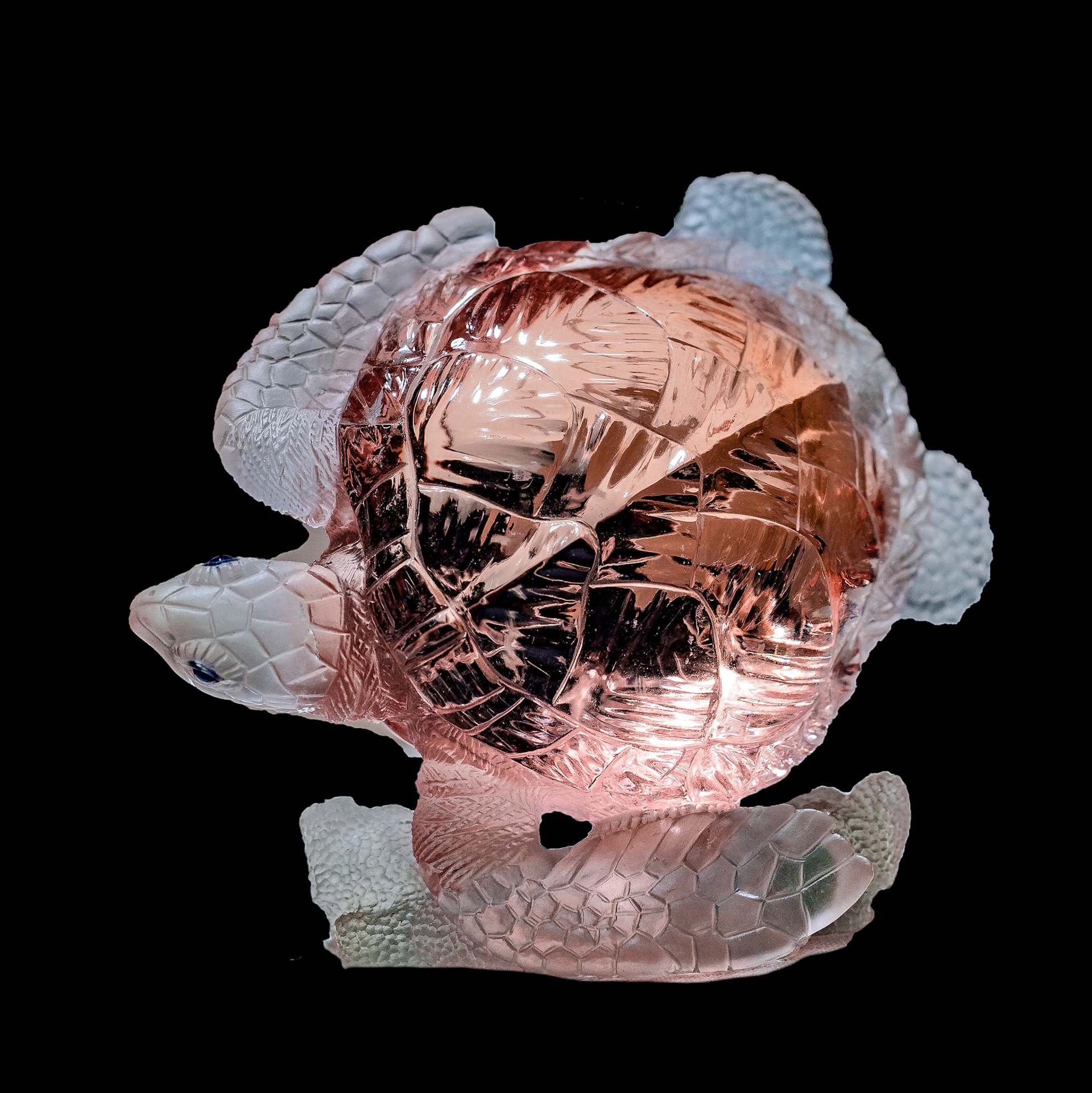 Morganite and aquamarine - Minas Gerais, Brazil