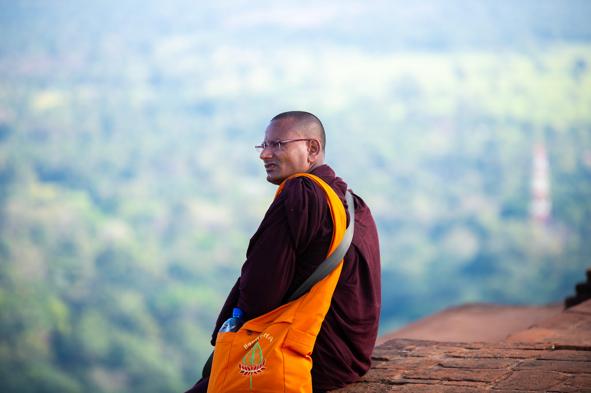 Sri Lankan Monk Sigiriya