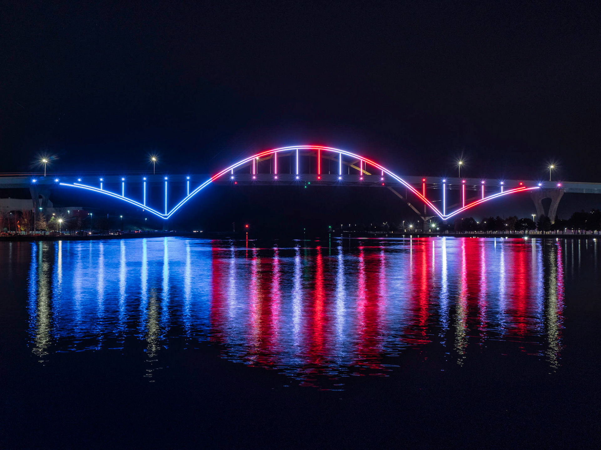 Happy 43rd birthday, Hoan Bridge