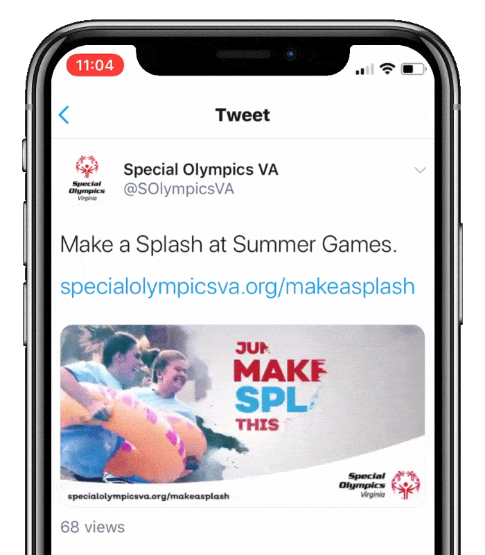 Twitter video to promote the 2019 Summer Games with custom watercolor animations. Led creative direction for Summer Games promotional campaign.
