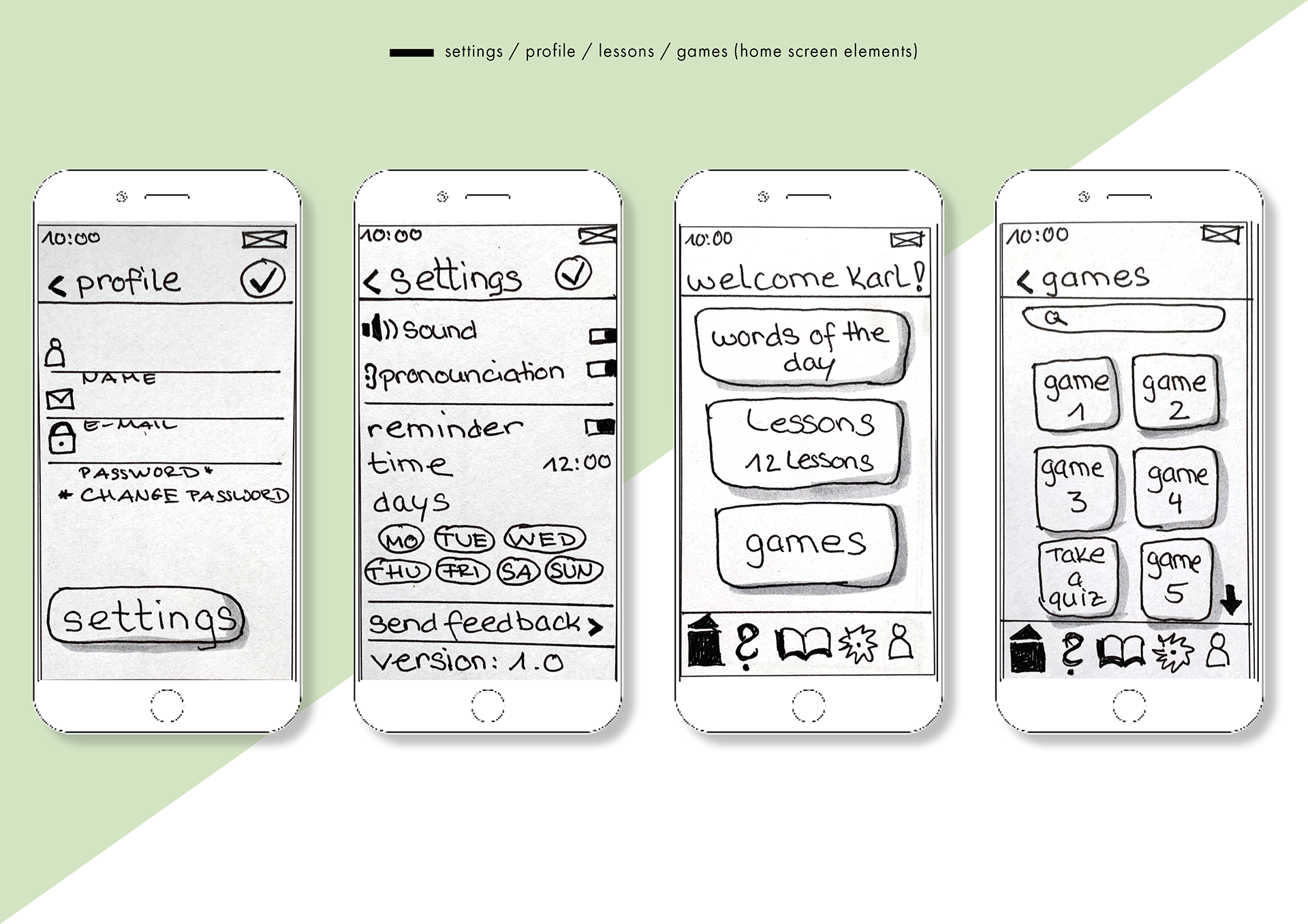 User Settings