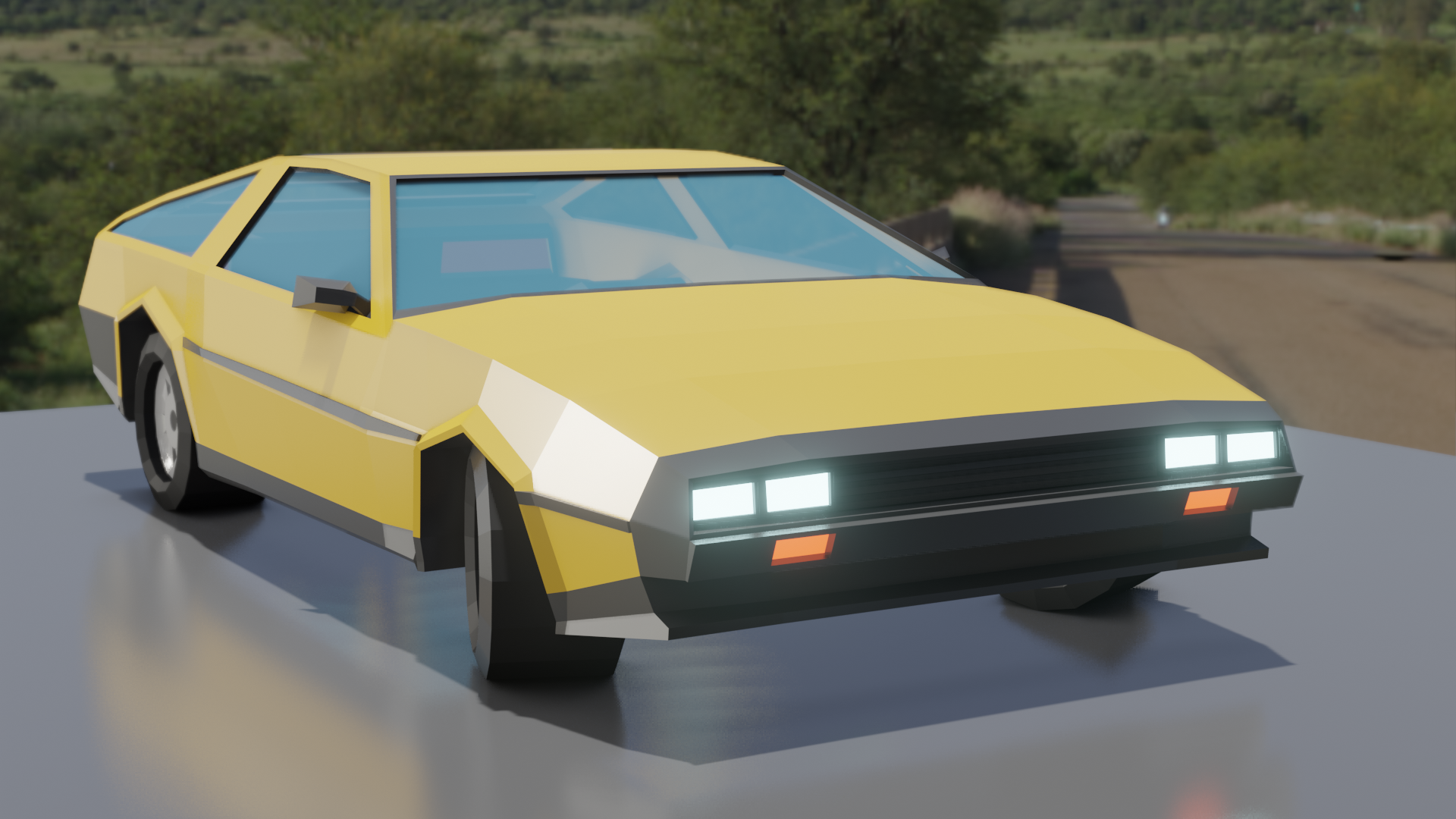Blender 3D low poly