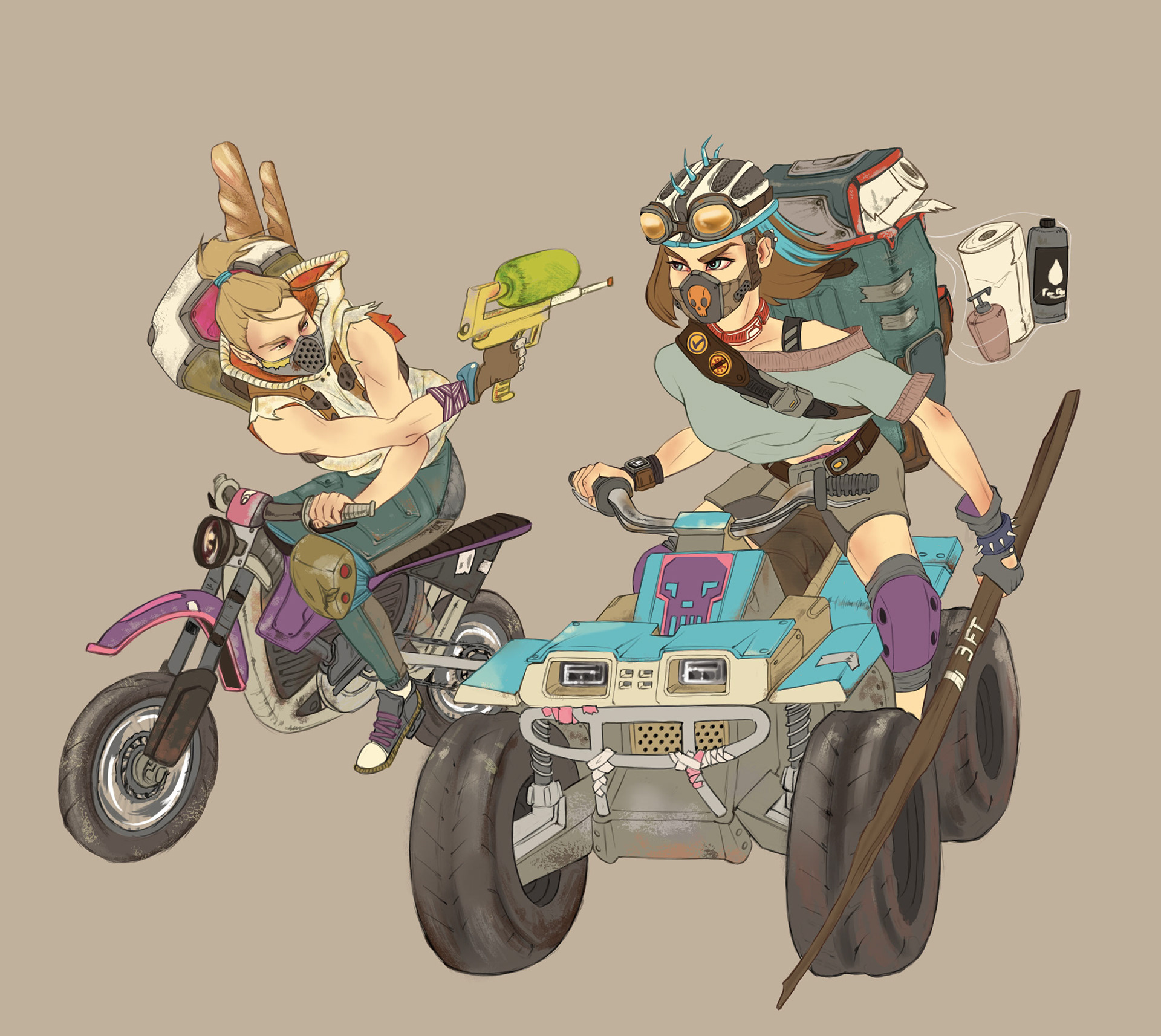 Flats and Textures