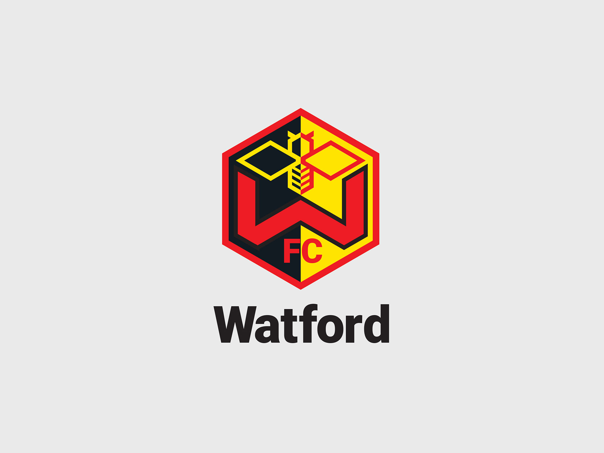 Logo & Graphic Designer Oakham, Leicestershire - Gergo Simara - Logo Design  for Watford Football Club - Sport Logo