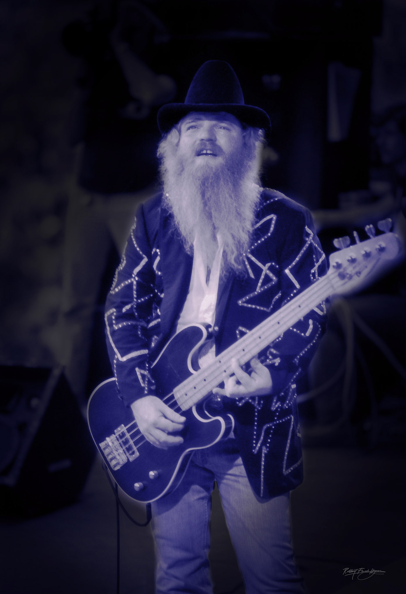 Tears of Happiness - Dusty Hill of ZZ Top Pinkpop 1982