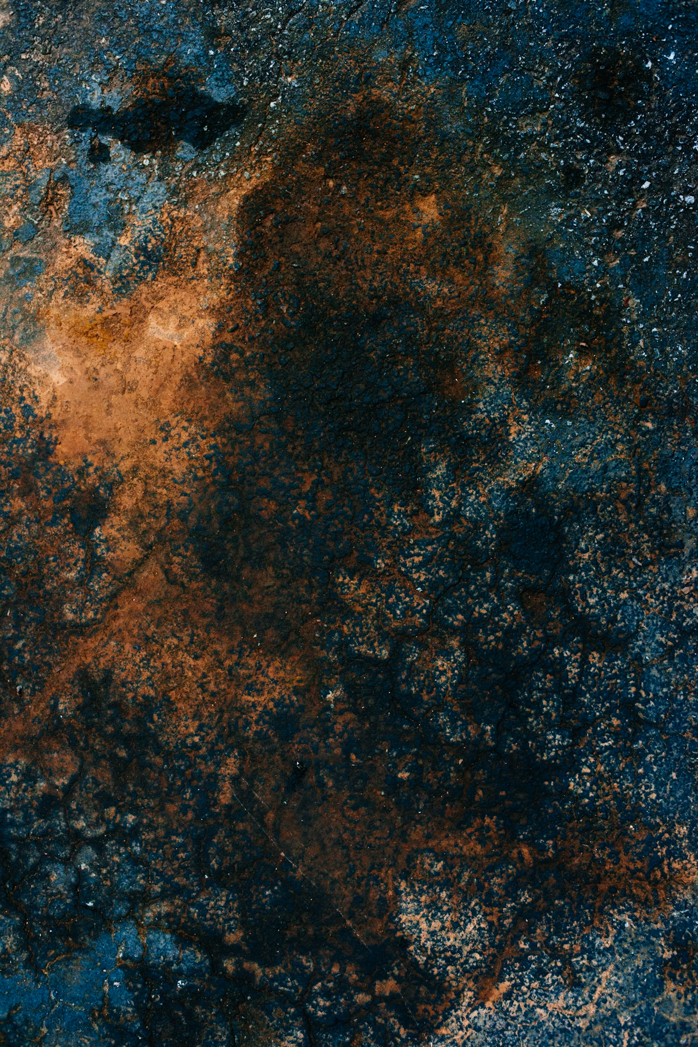 Parking Space Underfoot, Atlanta Georgia 2014