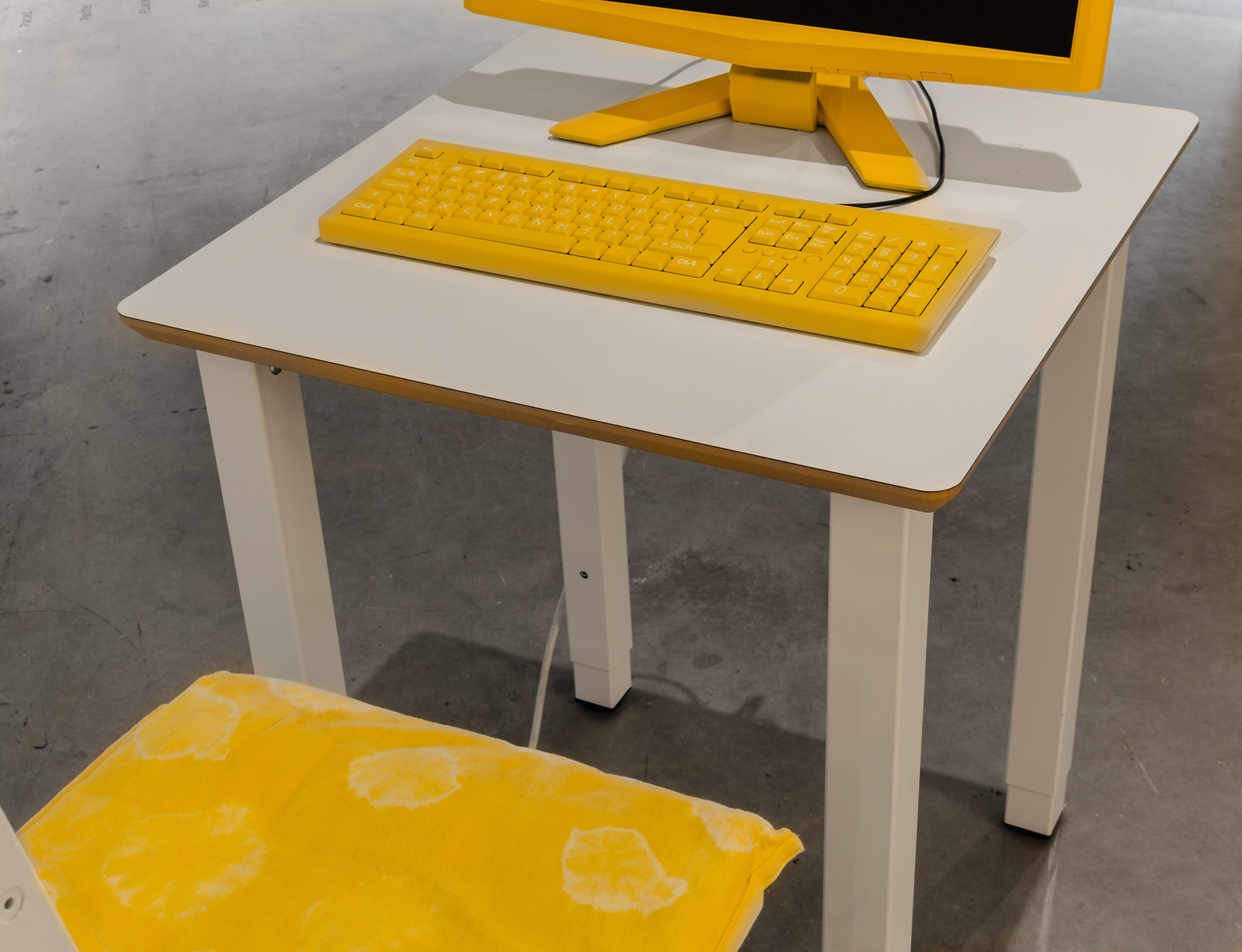 Monika Balu Phoneme Terminal installation view