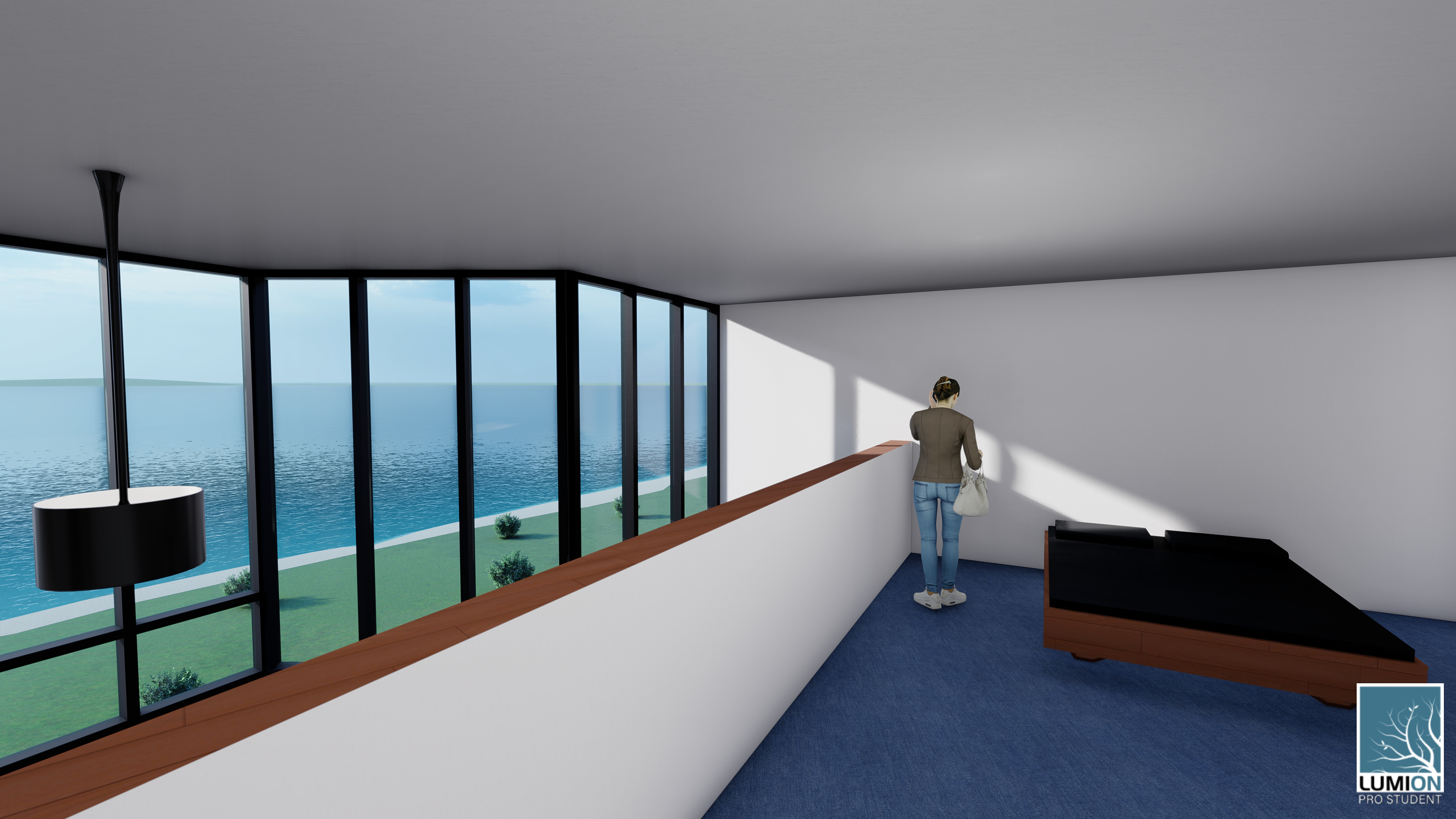 2nd Floor- Lofted Apt.