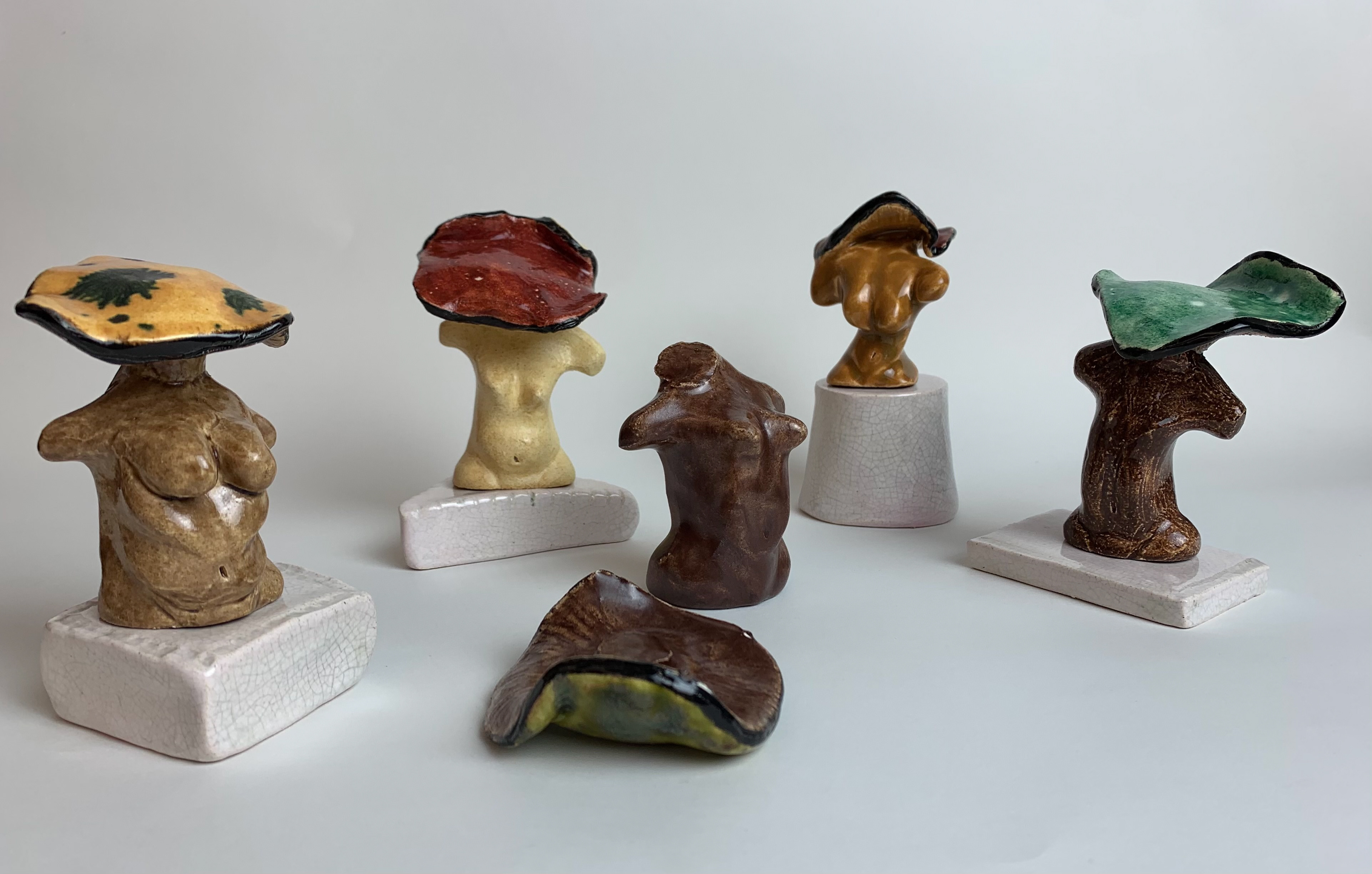 alaire bang, Divine Fungus, Ceramics & Glass, Laurel School, Educator: Catherine Butler, Grade 10, Silver Key
