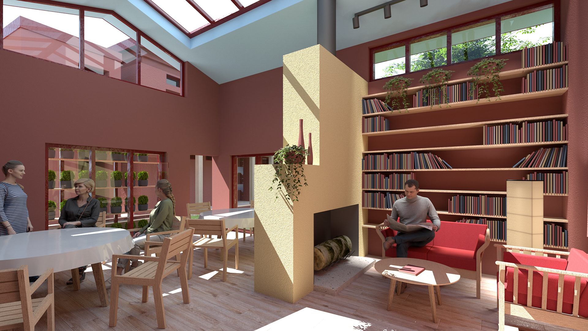 BLOCK ISLAND SENIOR CENTER - JAN WAMPLER STUDIO