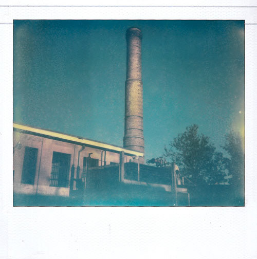 "Smoke Stack," 4 X 4 in, PZ 680 Color Shade, 2012