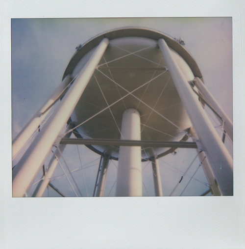 "Water Tower from Below," Image/Spectra, 2017