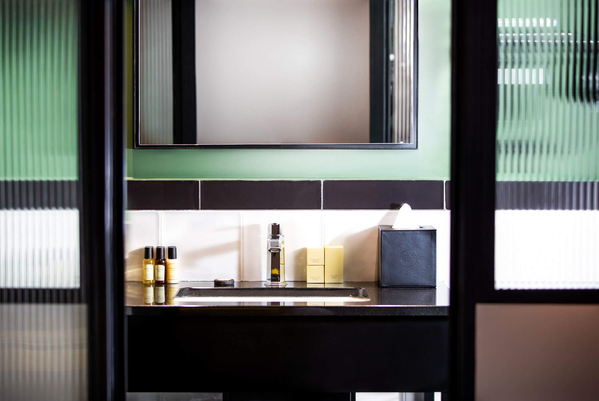 Détail de la salle de bain