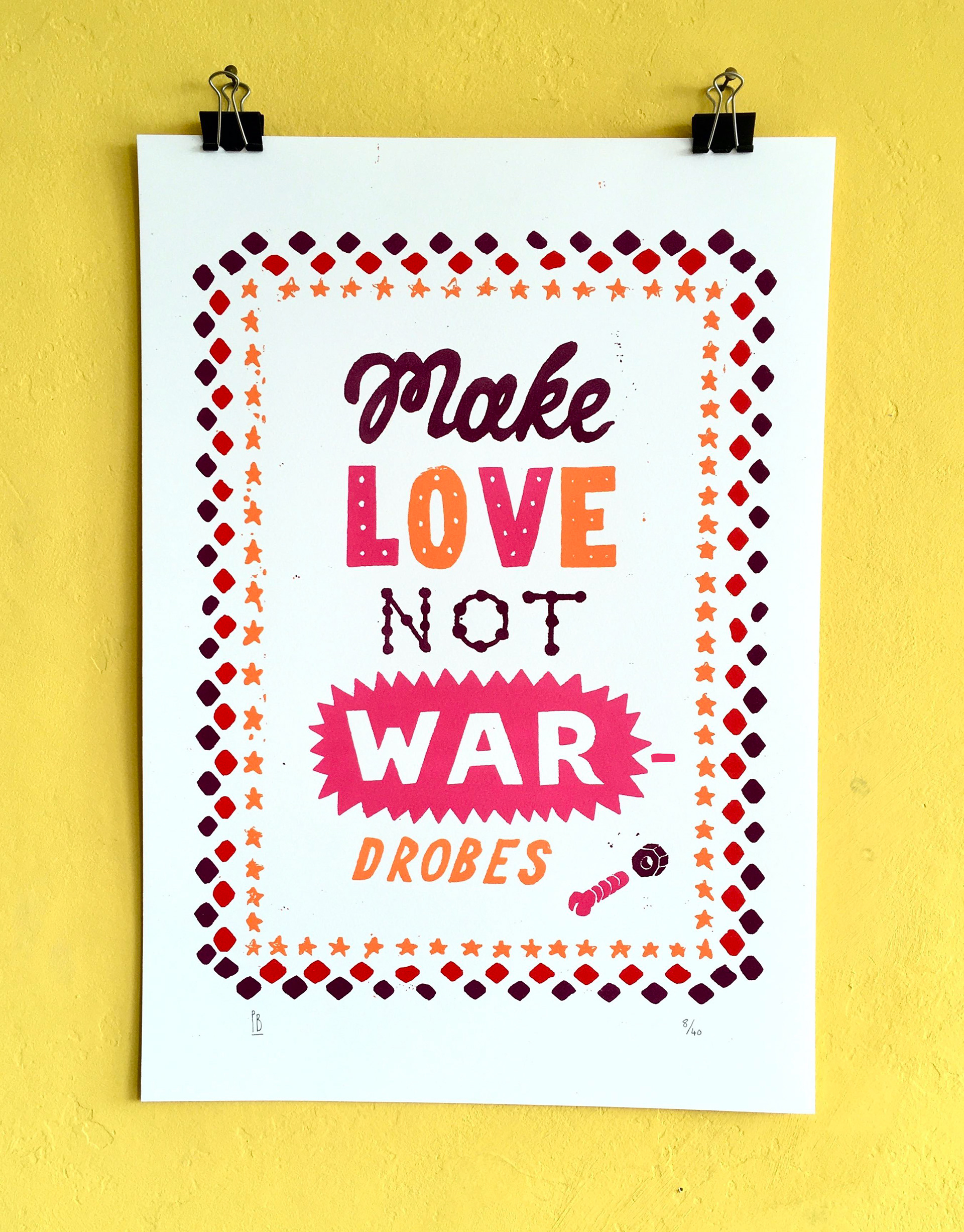 Screen Print - 42 x 29.7cm - £20 + p£p