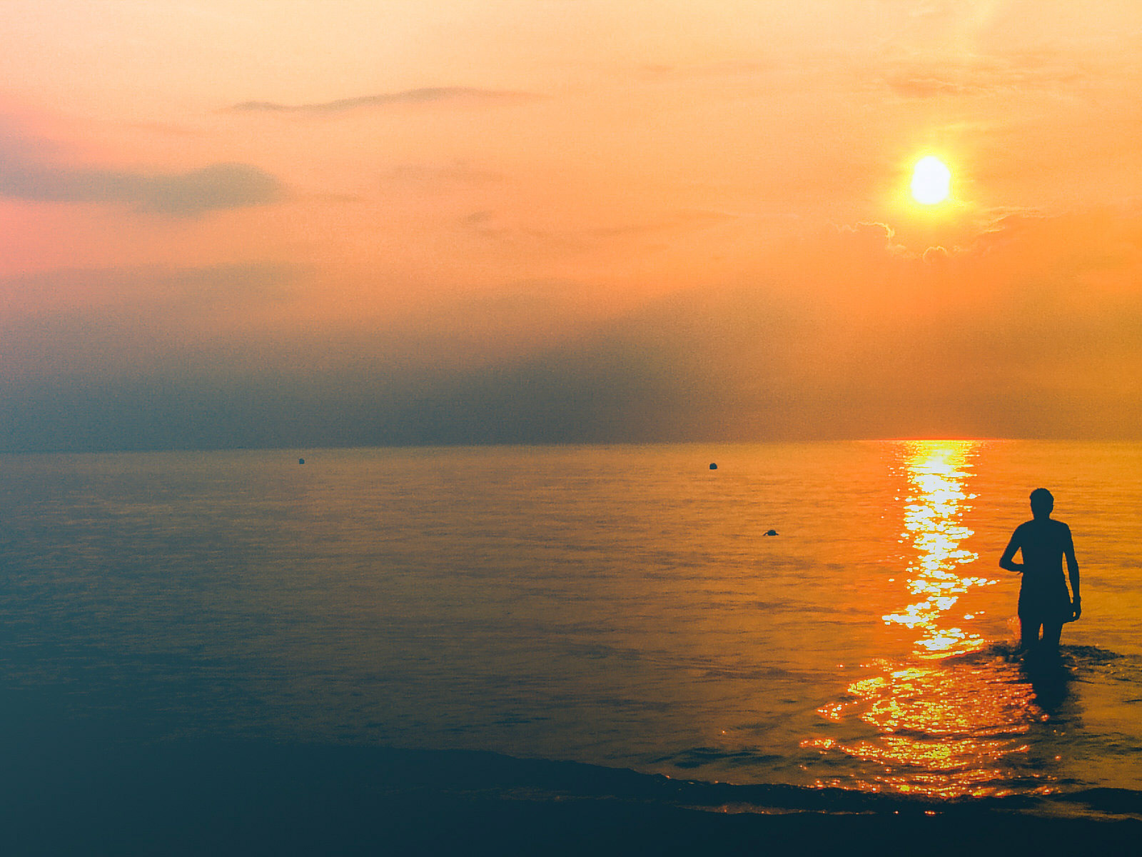 Strand van Negril in Jamaica