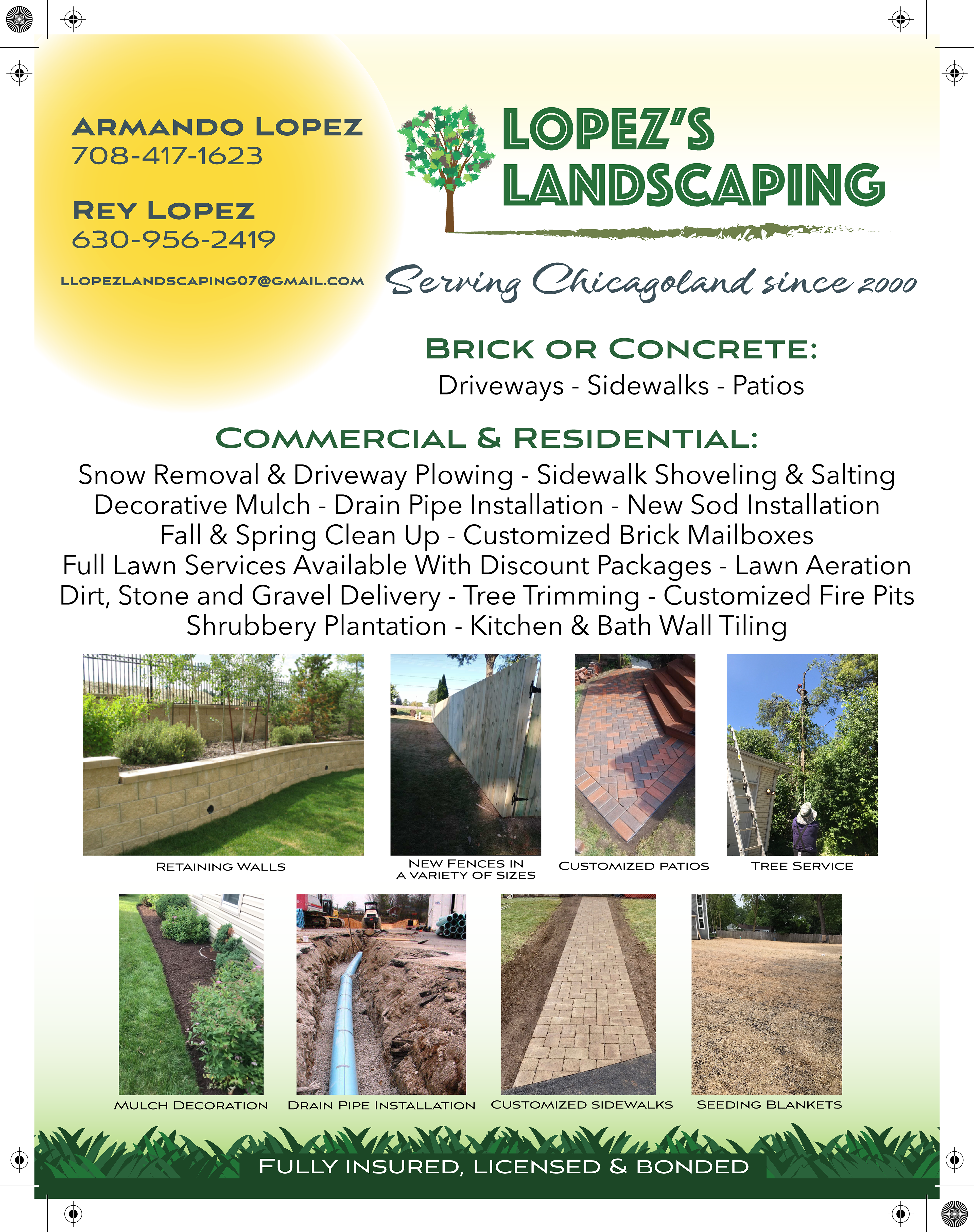 lopez landscaping and design