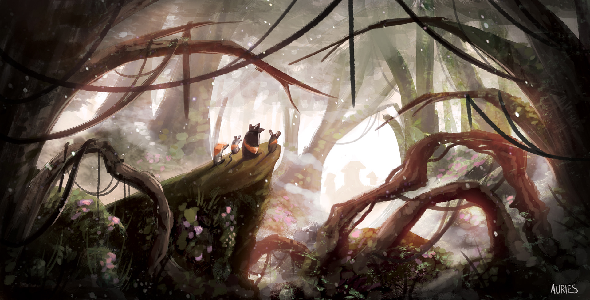 Environment exploration #1 - Forest Exploration