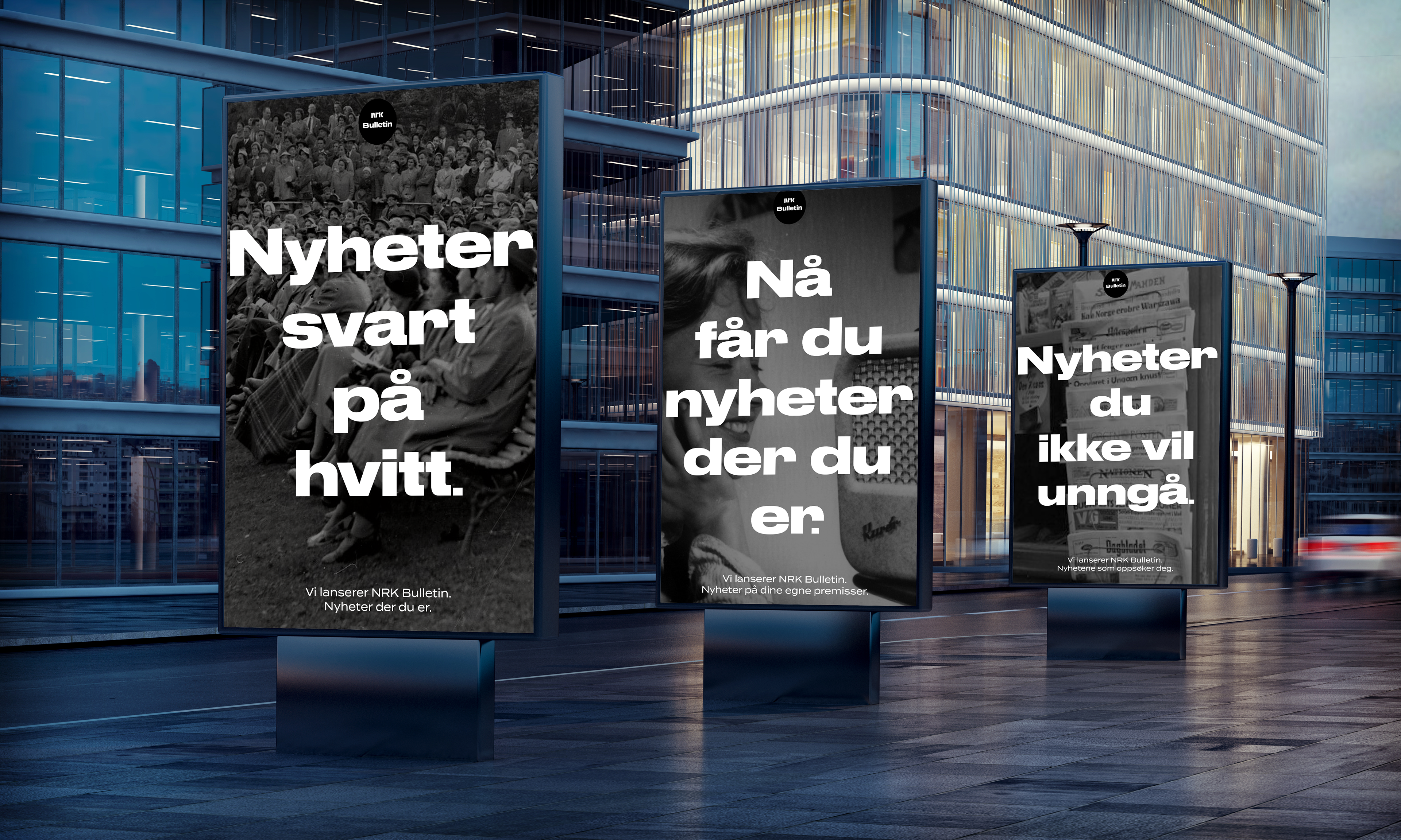 (Studentarbeid) NRK Bulletin