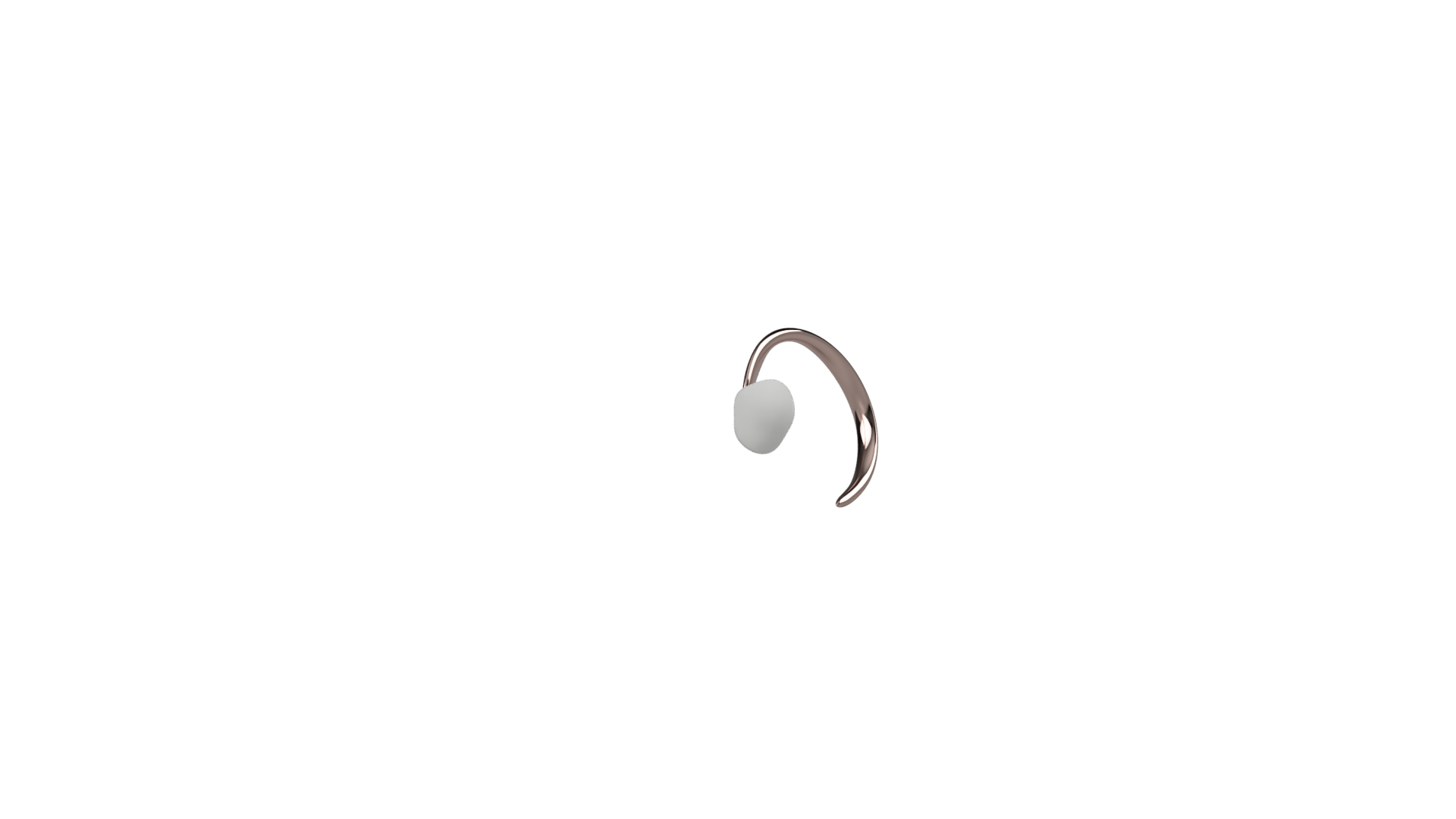 This ear piece is an aesthetically designed ear plug (Feb 2020)