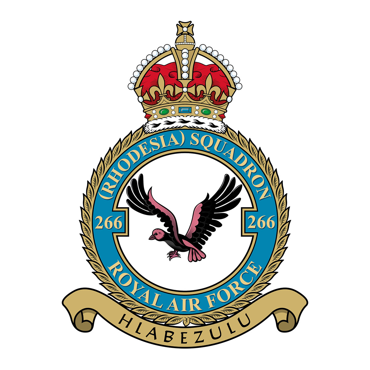 RAF Vector Badges - Tudor Crown Squadron Badges