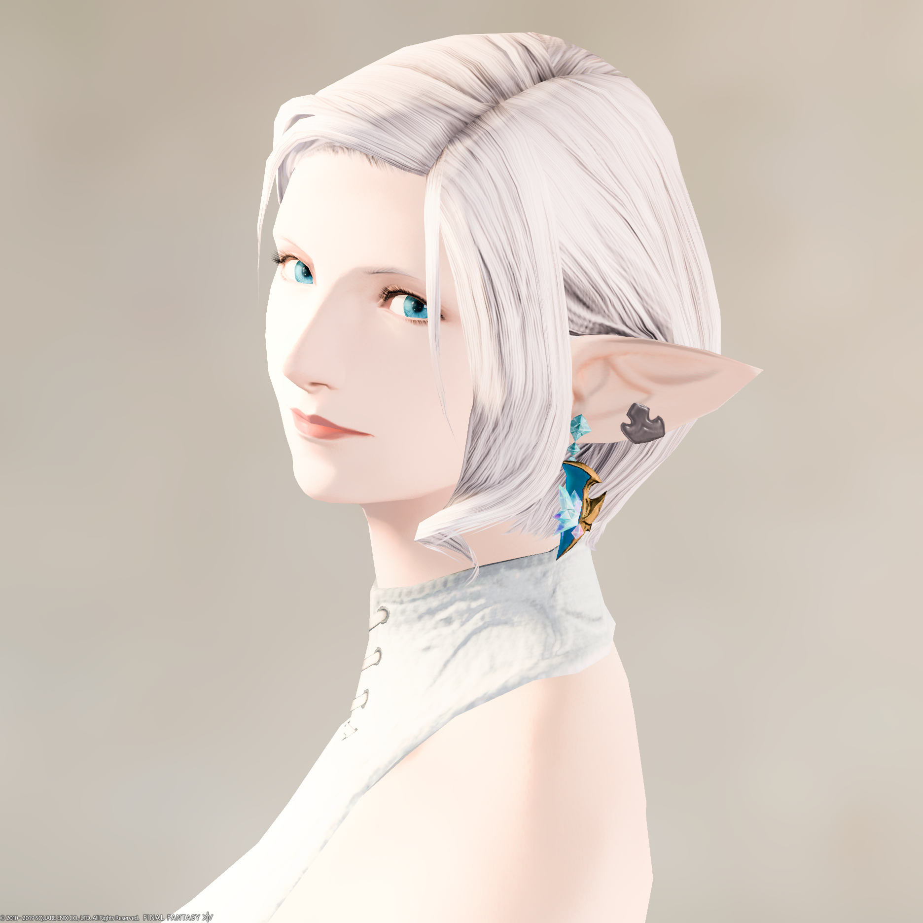 Ffxiv Attire エレゼン女性 ヘアスタイル