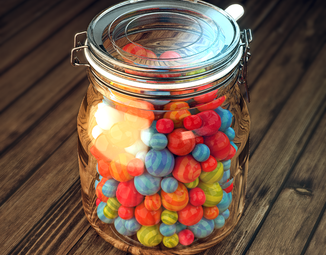 Candies jar