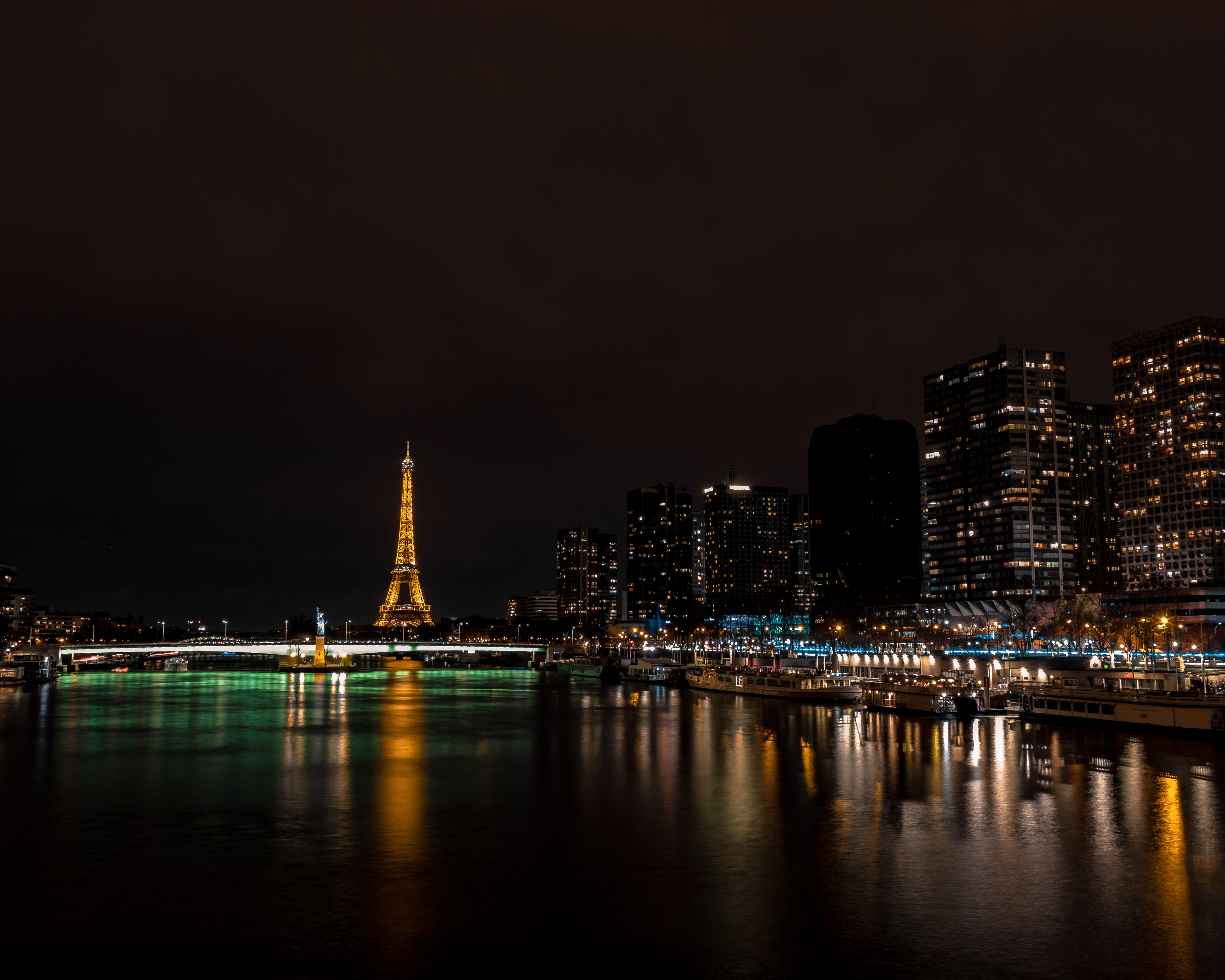 Tour Eiffel - Longue Exposition