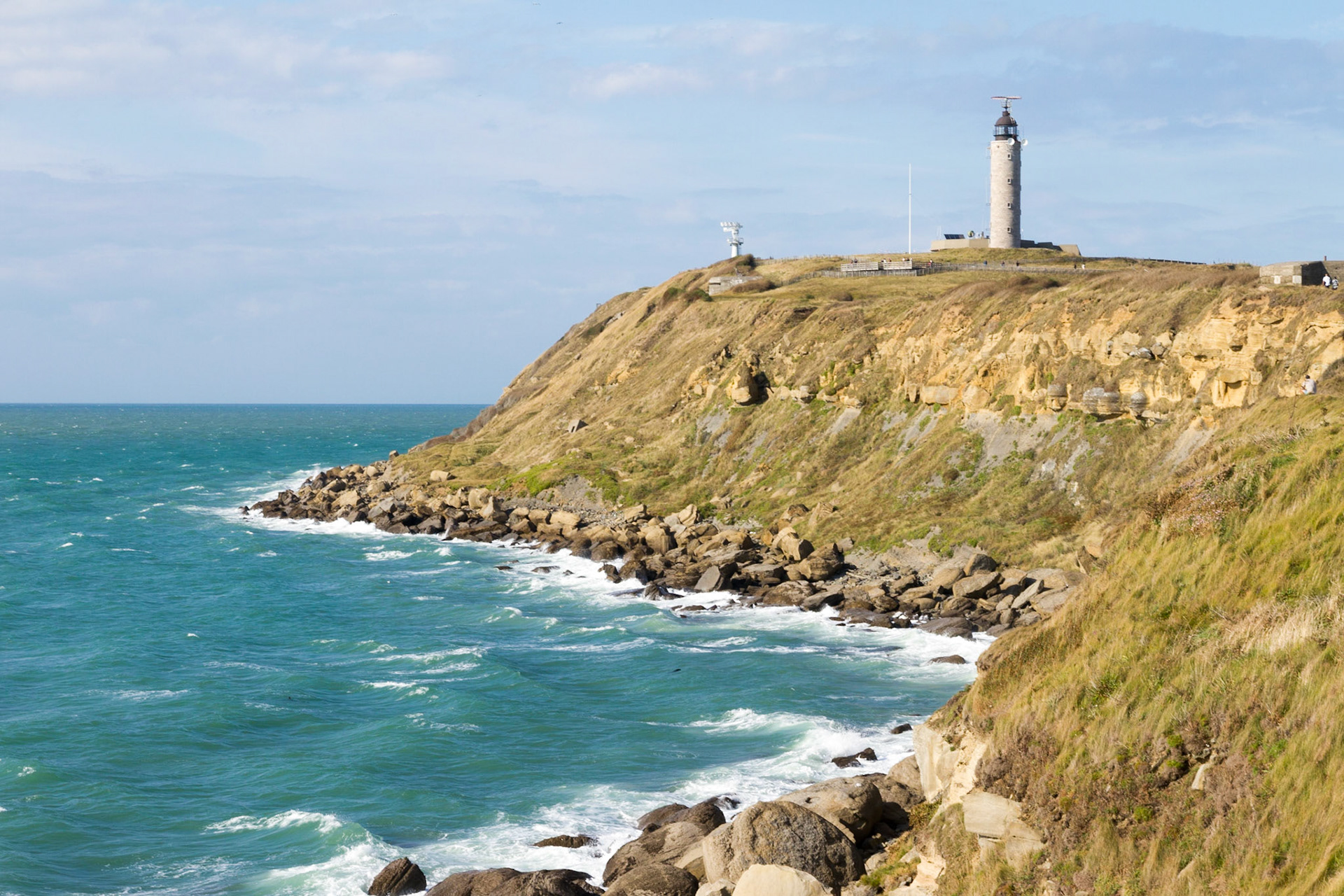 Le Cap Gris-Nez et le phare du C.R.O.S.S.