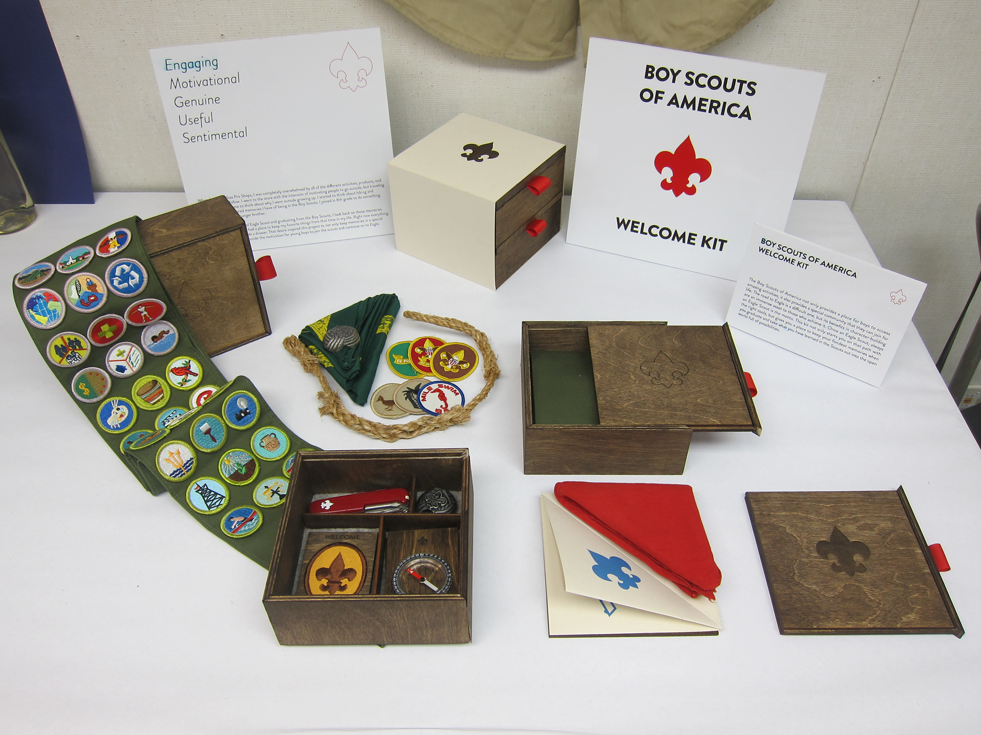 Andy Cooper Boy Scout Keepsake Box