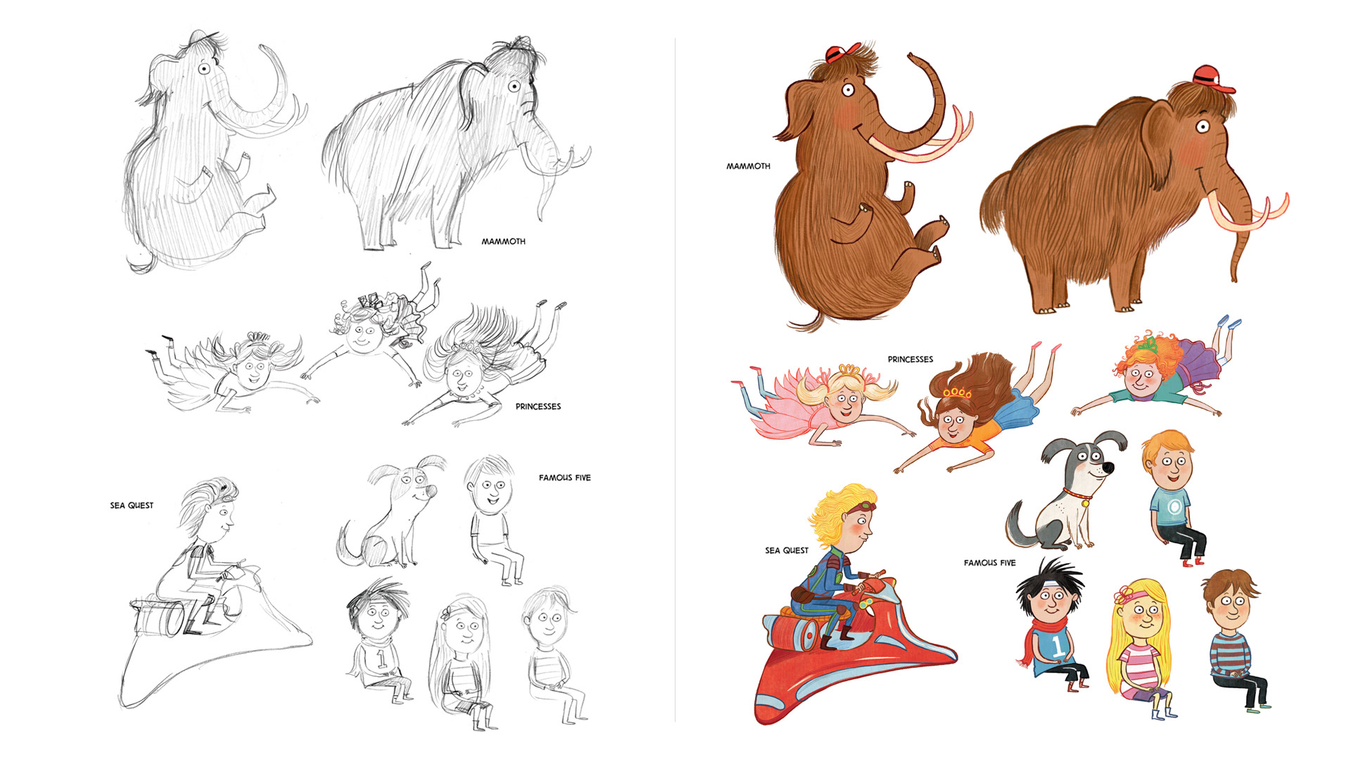 Social advertising animation concept development