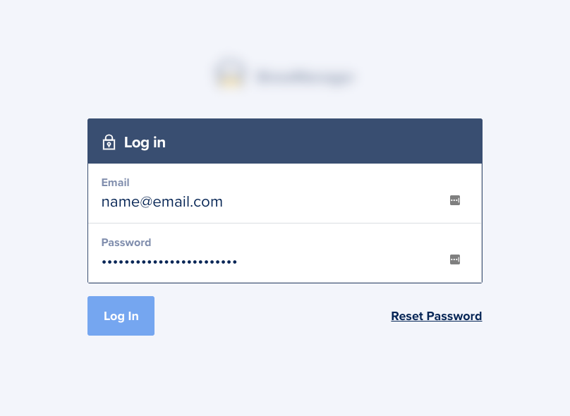 A snapshot of the beer brewery software web application showcasing account and login web design views.