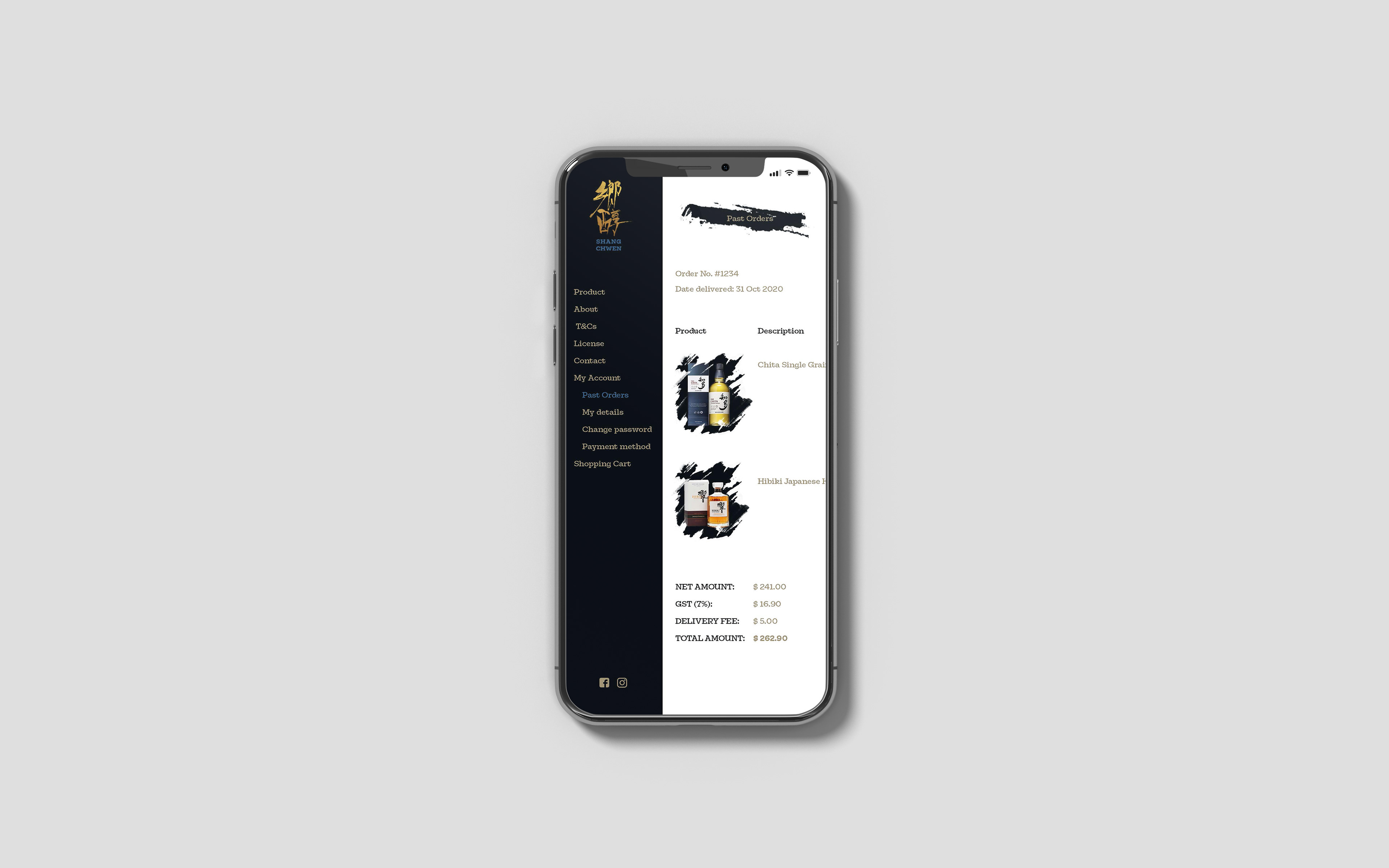 Preview of Past Orders