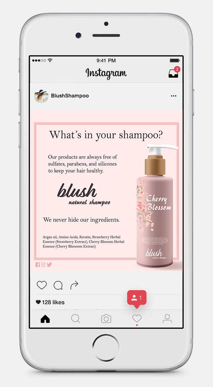 Instagram Ad Mockup