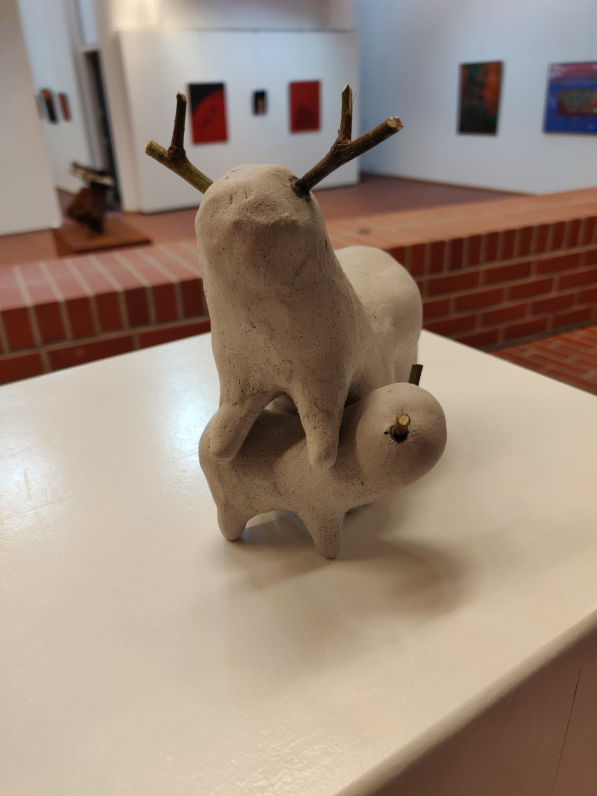 Unconditional love, ceramics, 2021