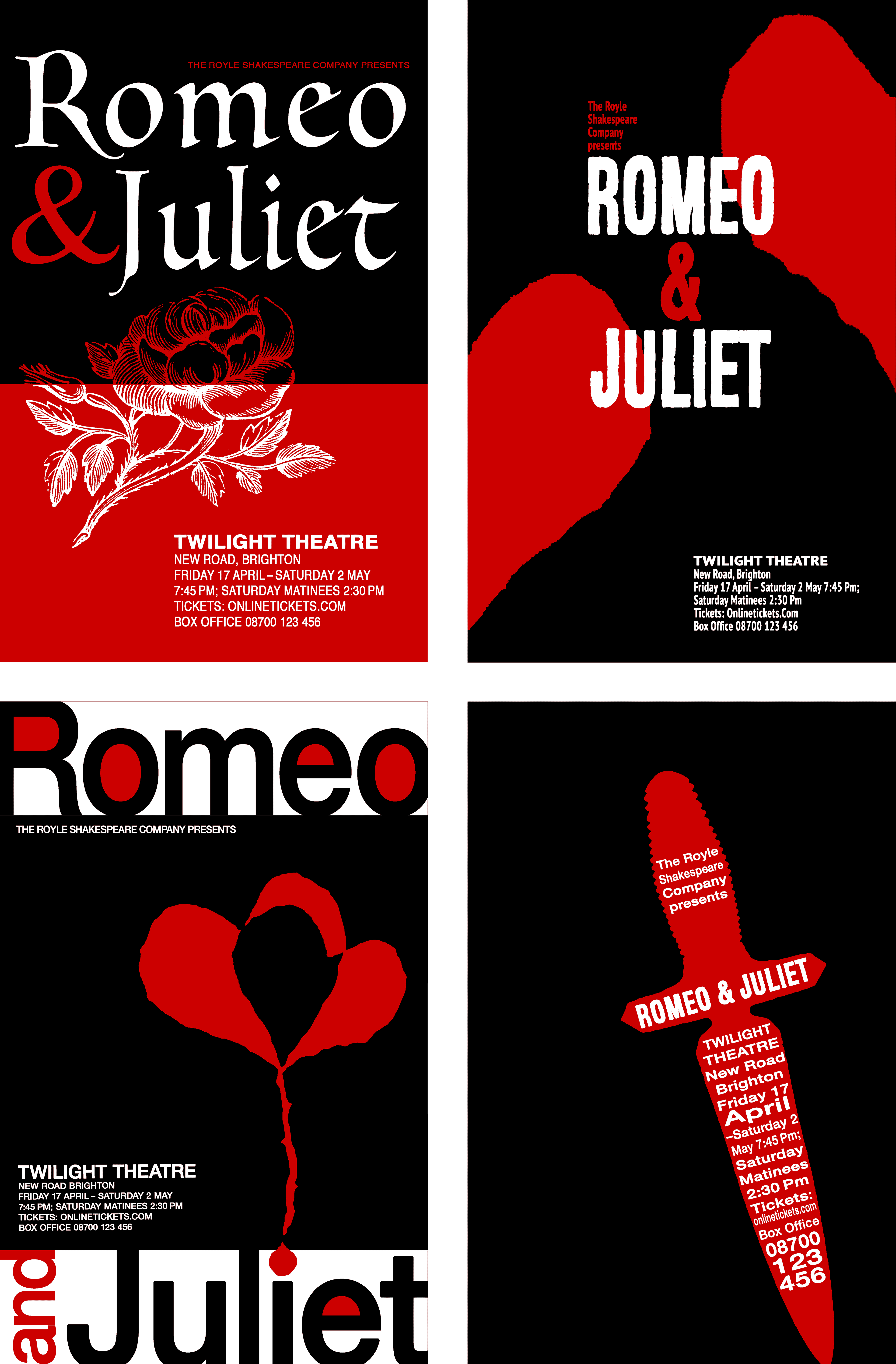 Stephan Bayless Romeo and Juliet Poster Design