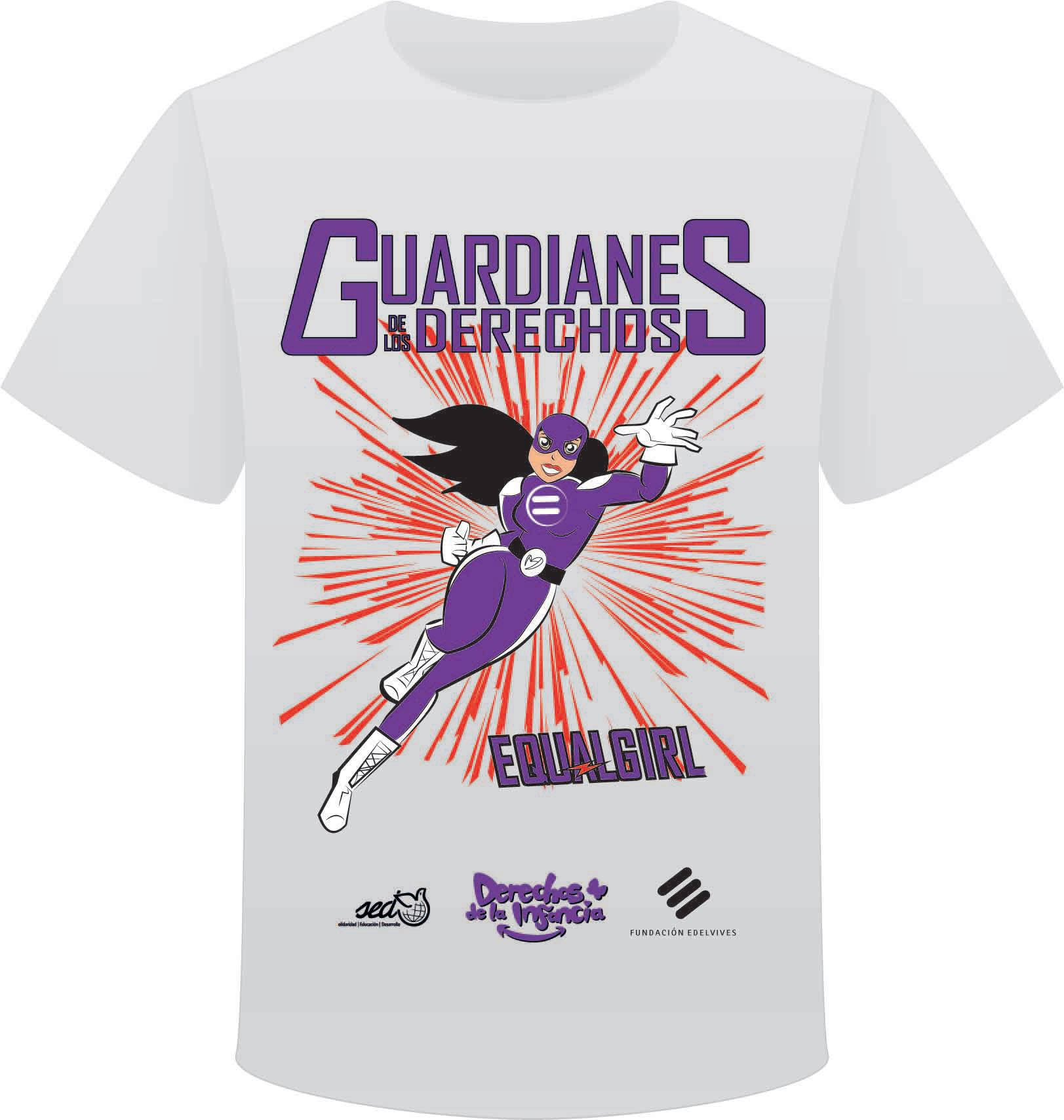 Merchandising Guardianes de los Derechos Camisetas