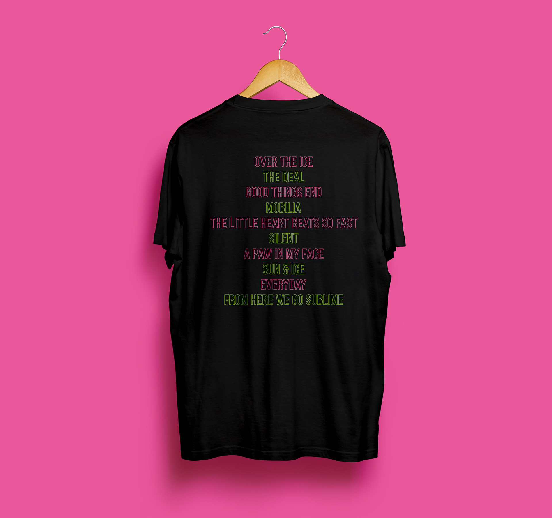 t shirt back