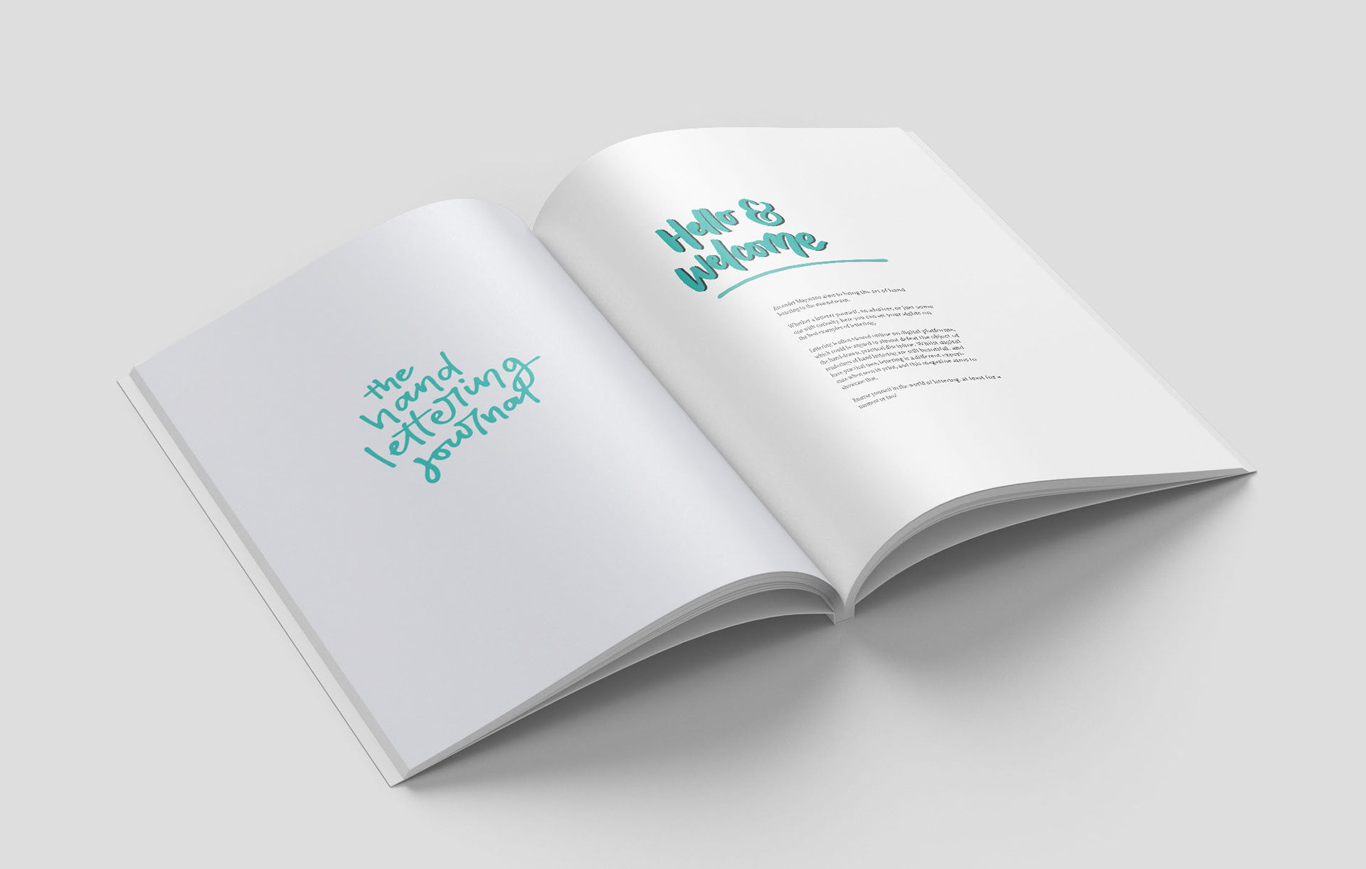 the opening pages of issue one