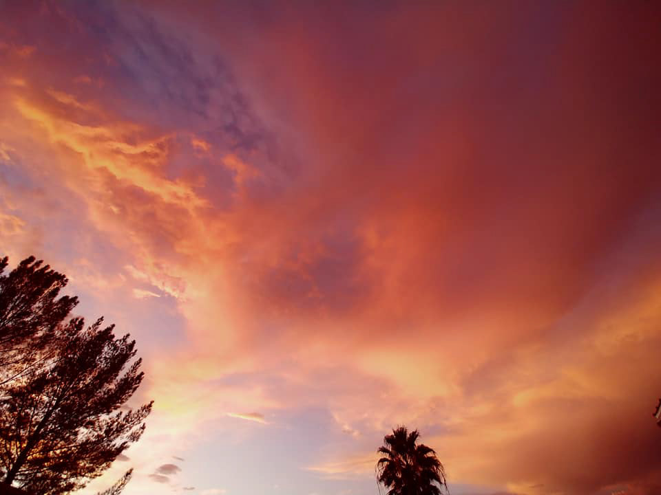Desert Sunset Sky