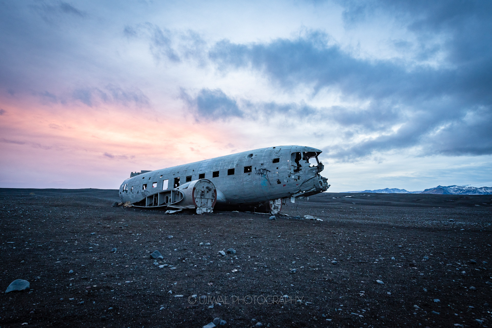 Plane Crash Iceland