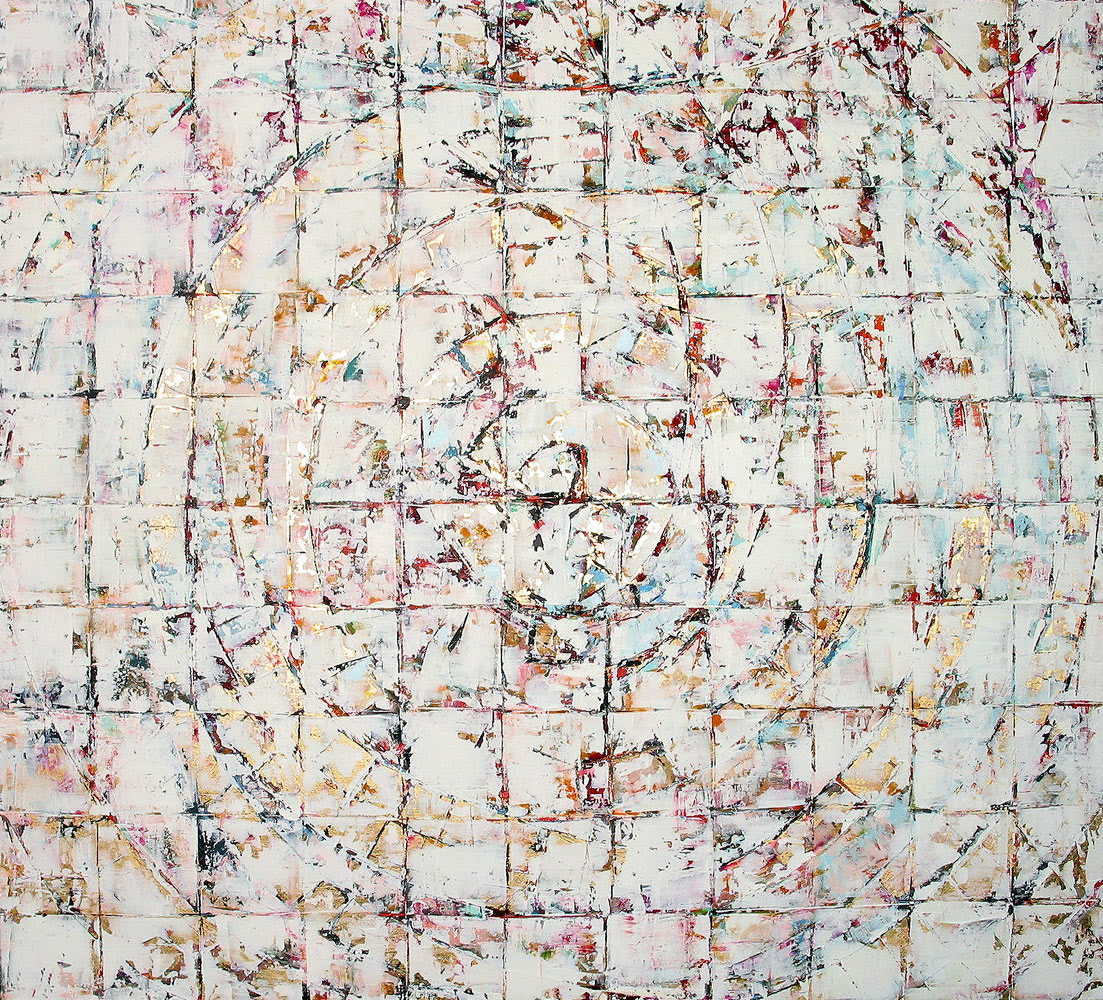 SILENCE NO.3, OIL ON CANVAS, 60 BY 66 INCHES, 2004,HERMANN LEDERLE