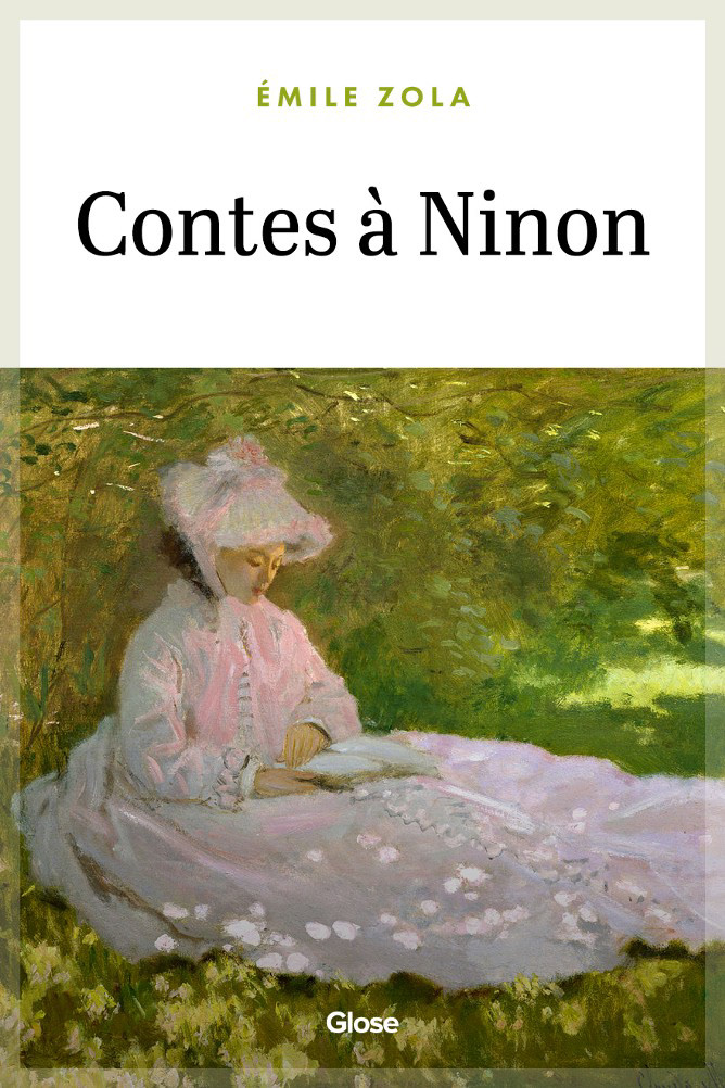 Couverture de livre pour les Contes à Ninon de Émile Zola.